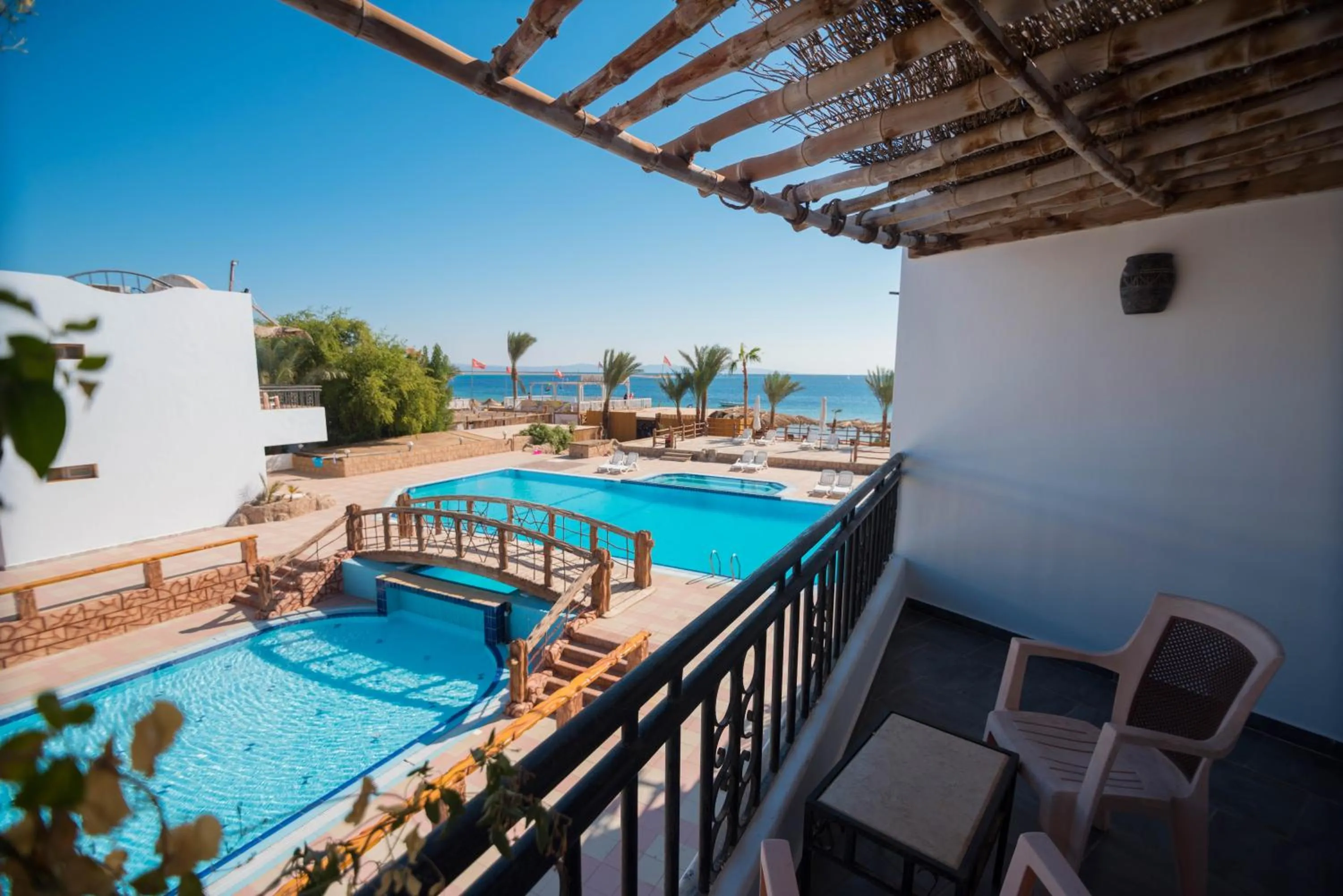 Pool view in Panda resort