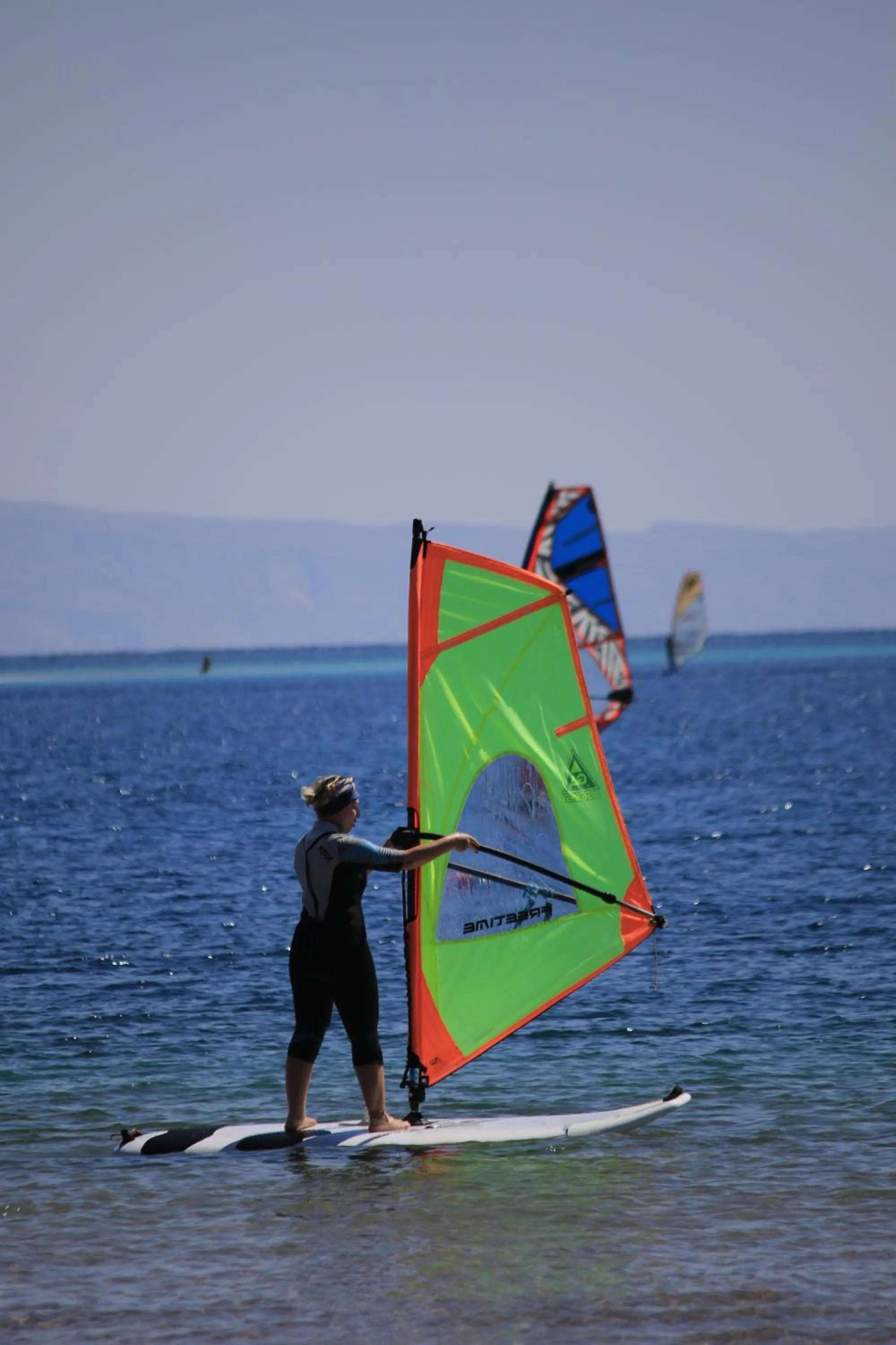 Windsurfing in Panda resort