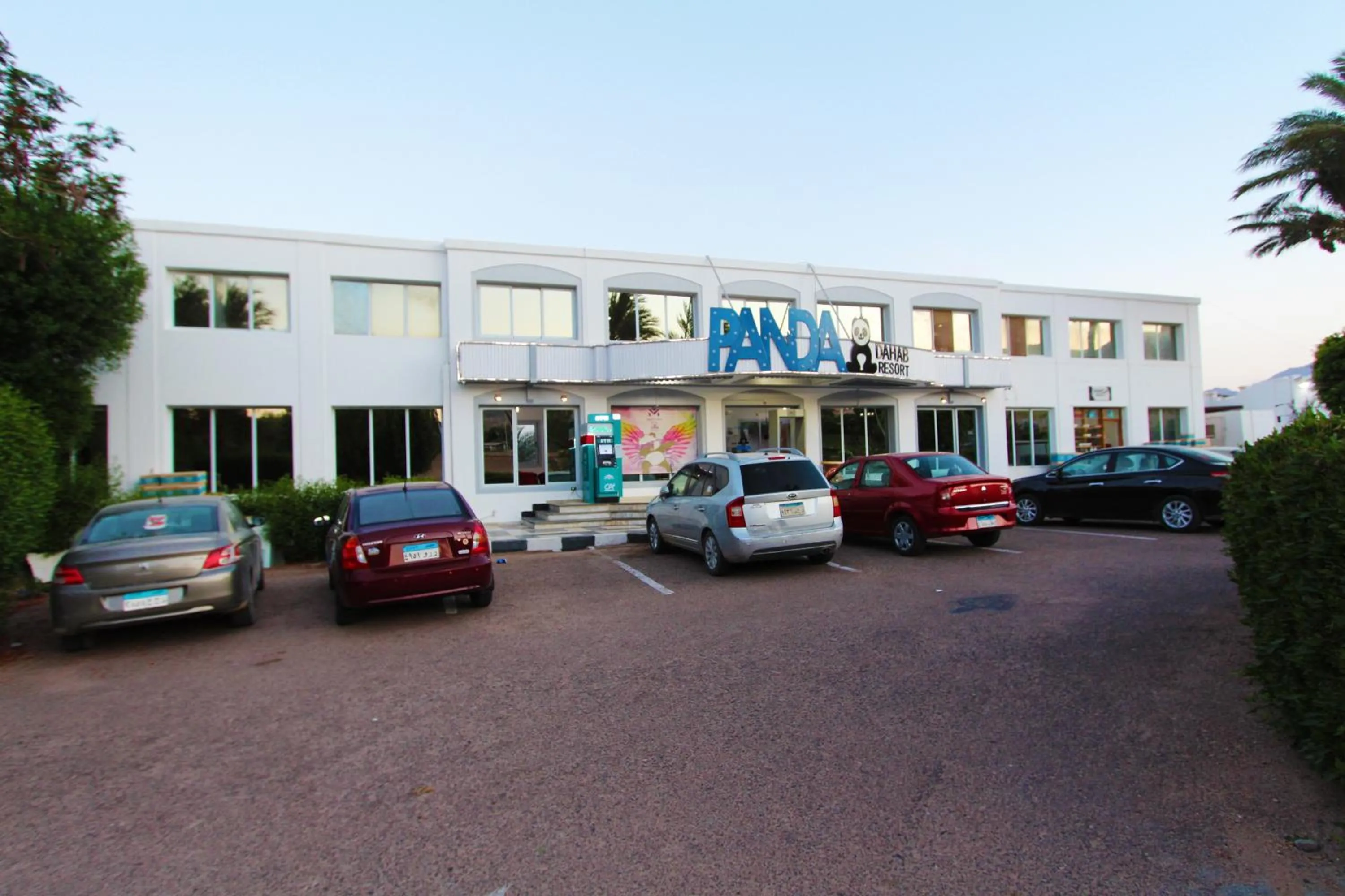 Facade/entrance in Panda resort