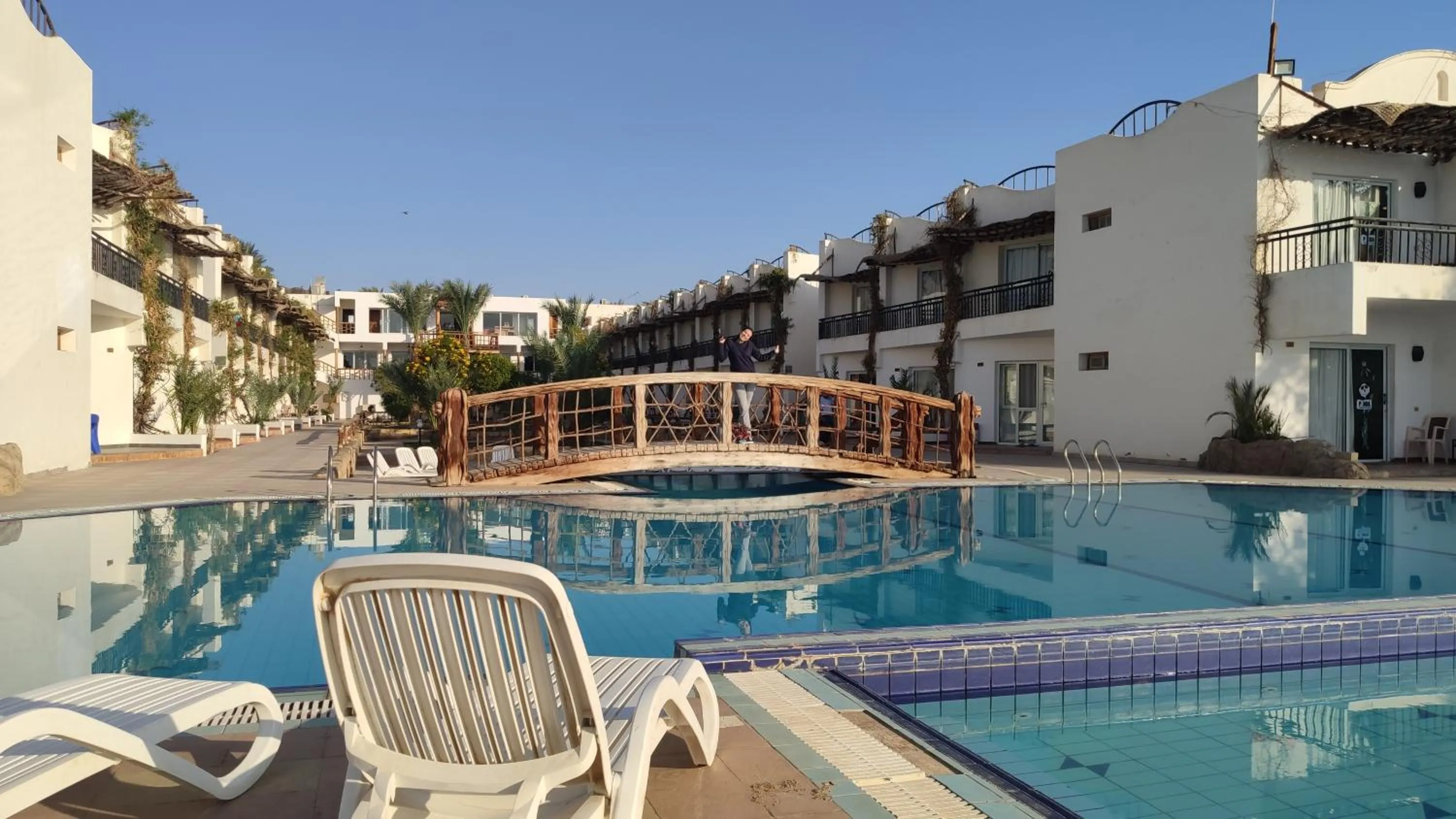 Swimming pool in Panda resort