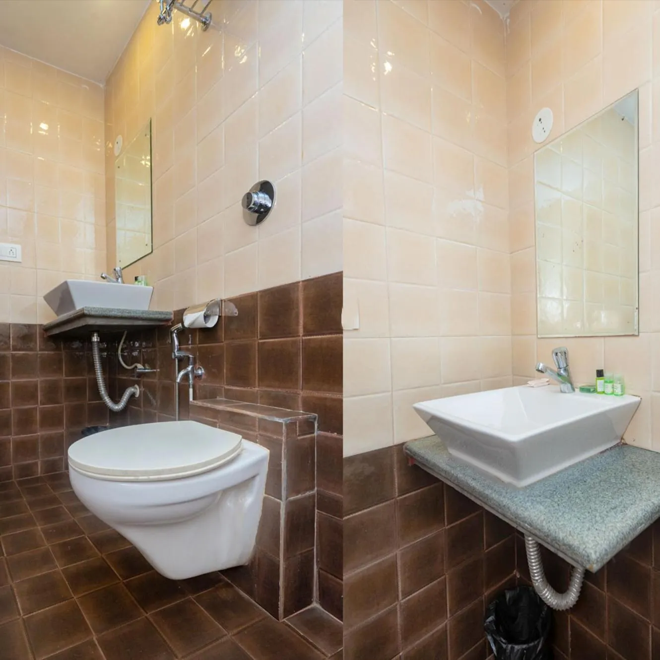 Bathroom in Hotel Spring Height Hotels Near Mall De Goa