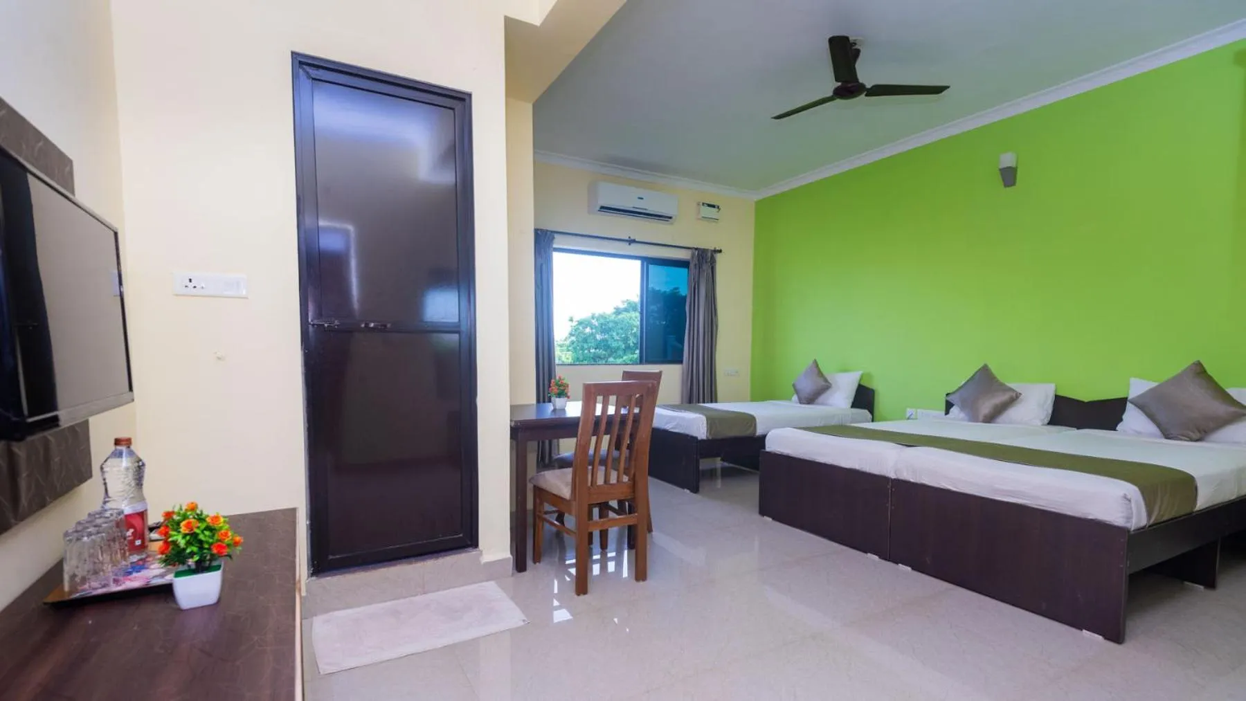 Bedroom, Bed in Hotel Spring Height Hotels Near Mall De Goa