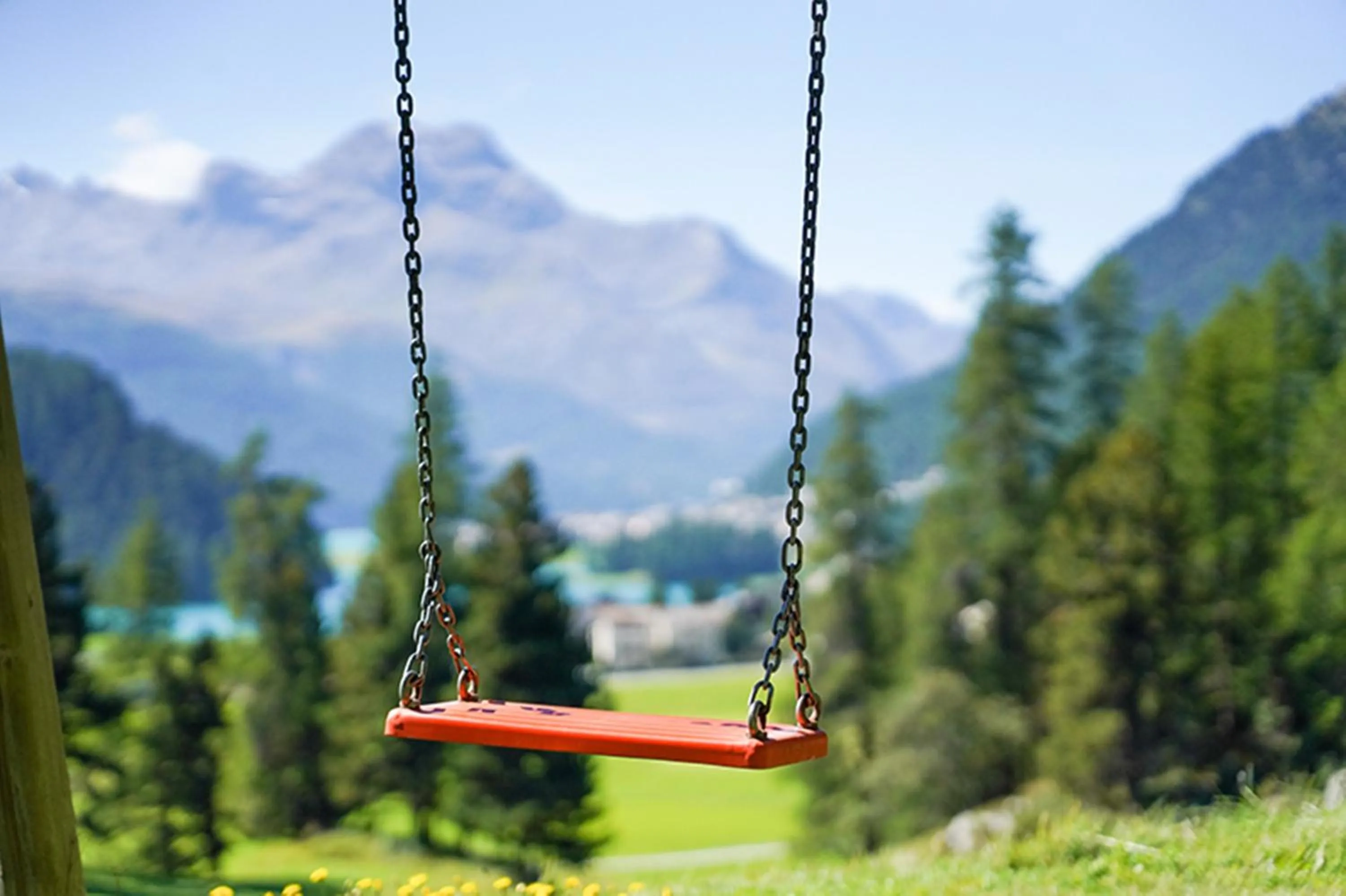Mountain view in Hotel Chesa Spuondas
