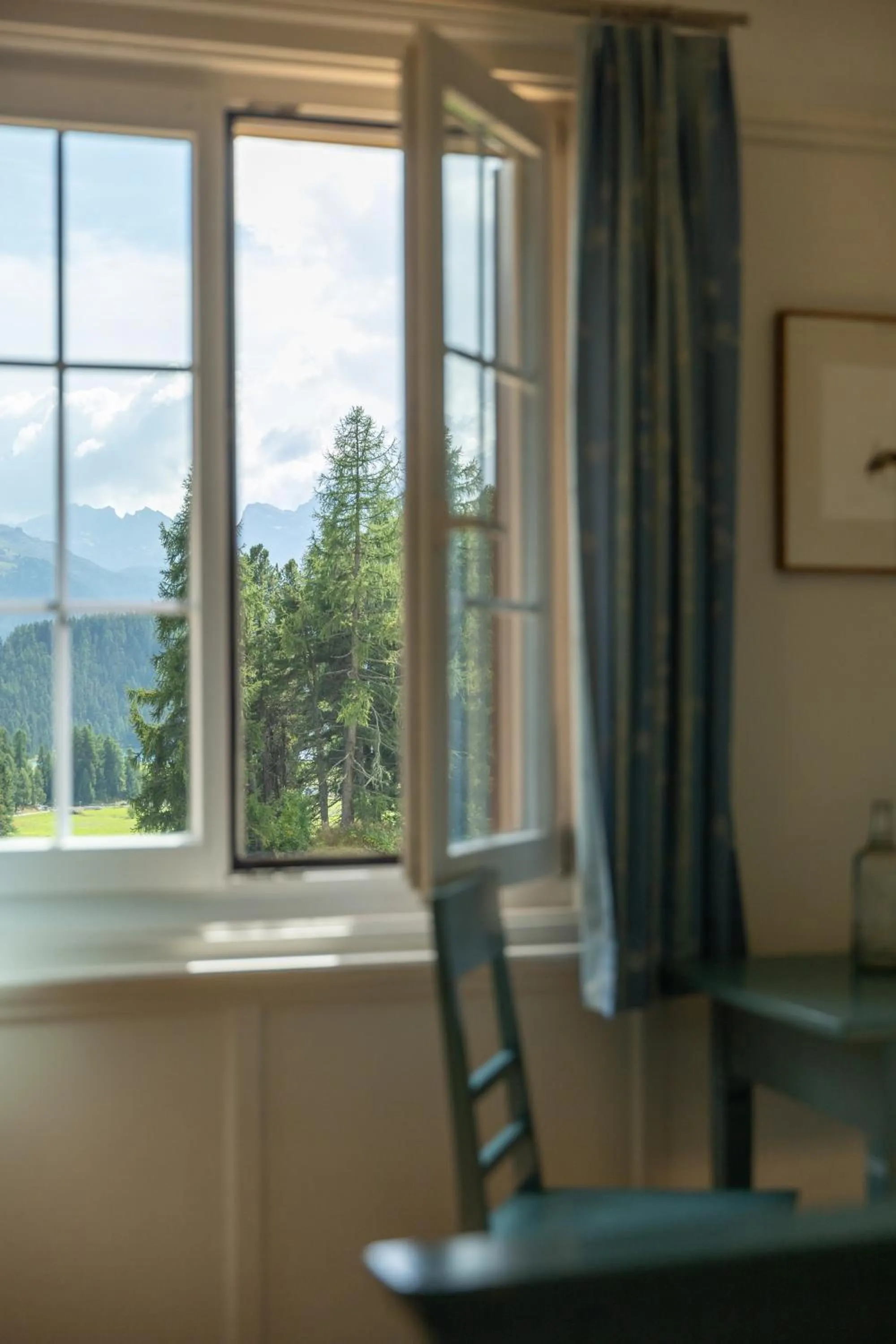 Natural landscape in Hotel Chesa Spuondas