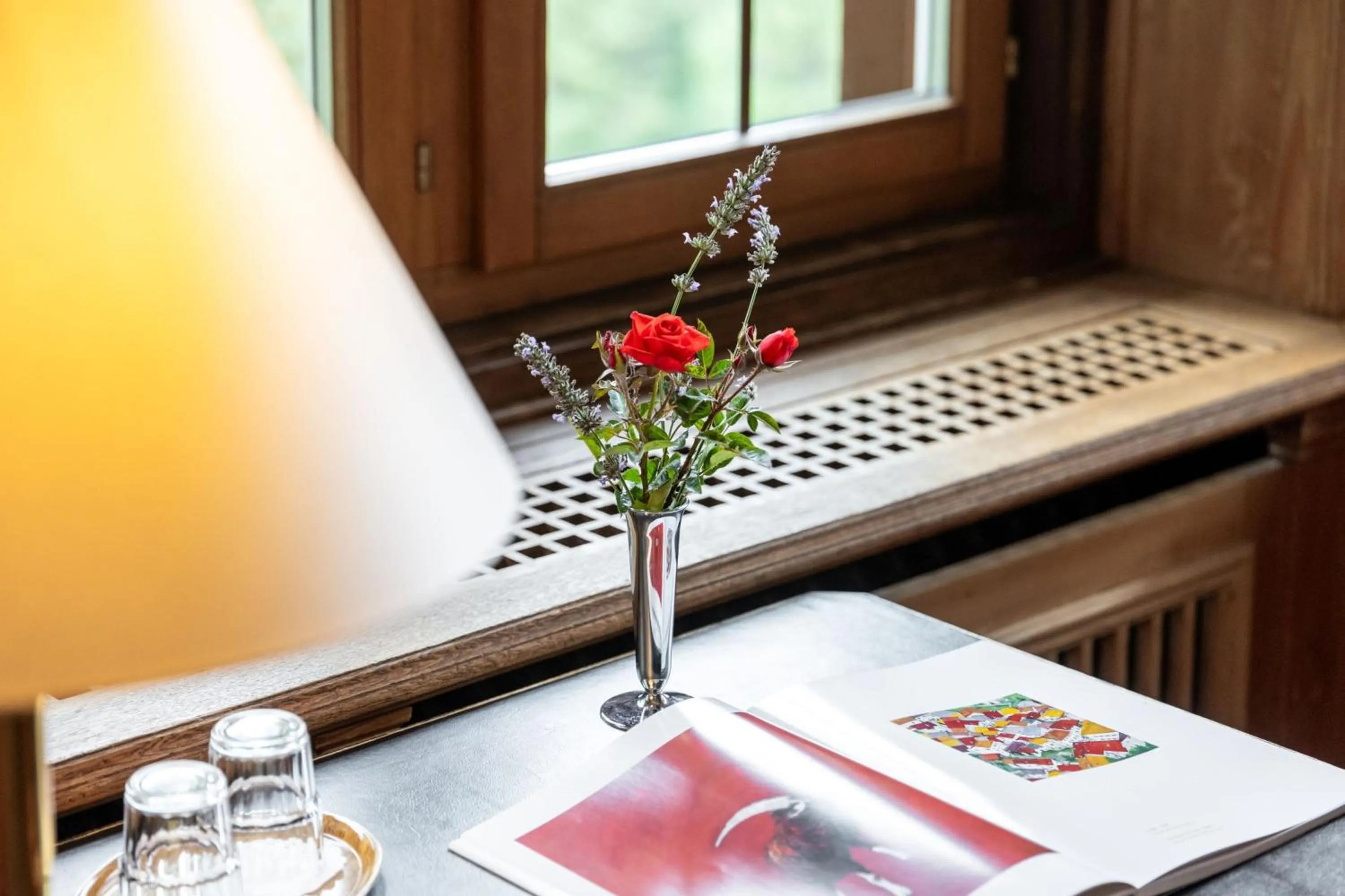 Decorative detail in Hotel Chesa Spuondas