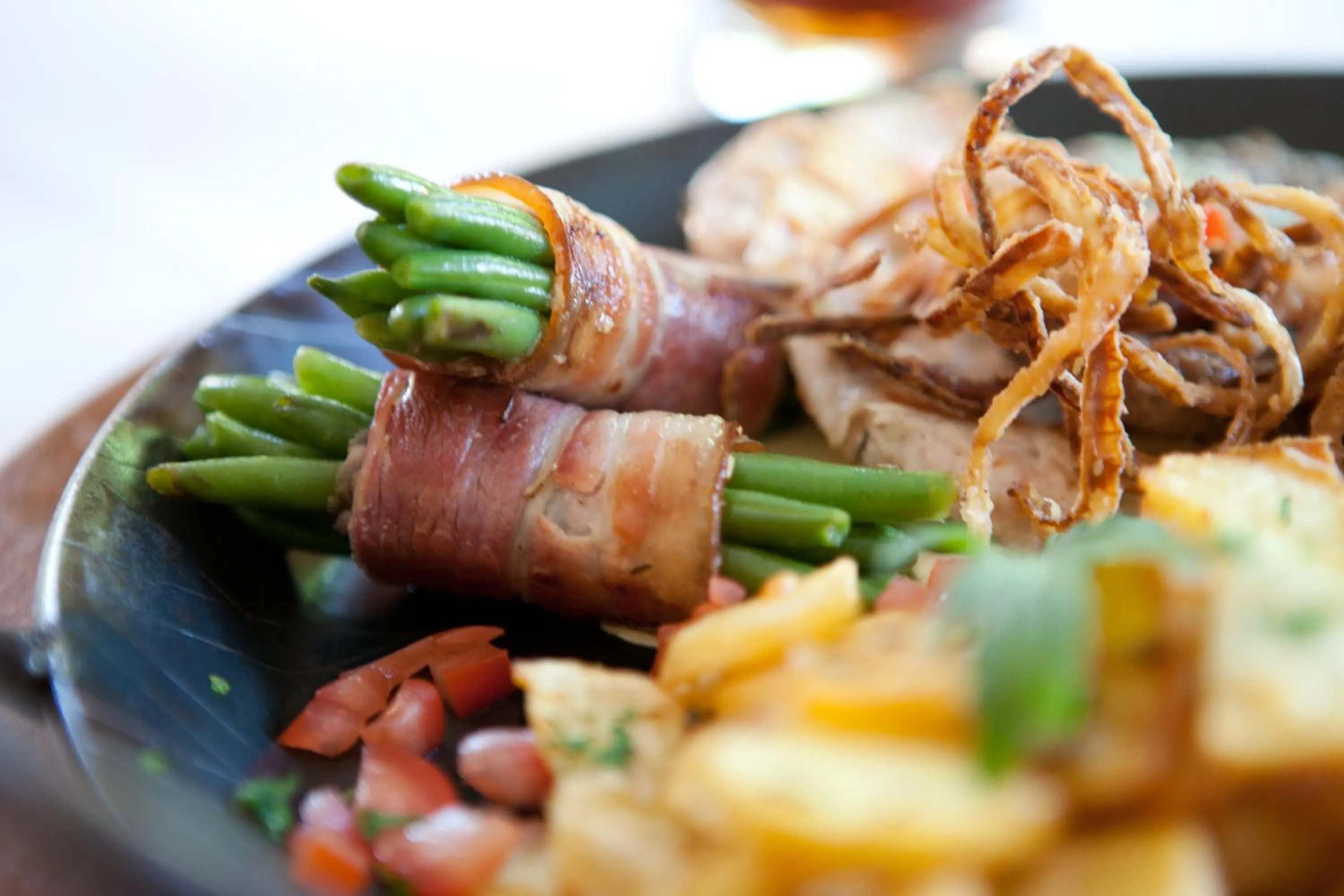 Food close-up in Behringers Freizeit - und Tagungshotel