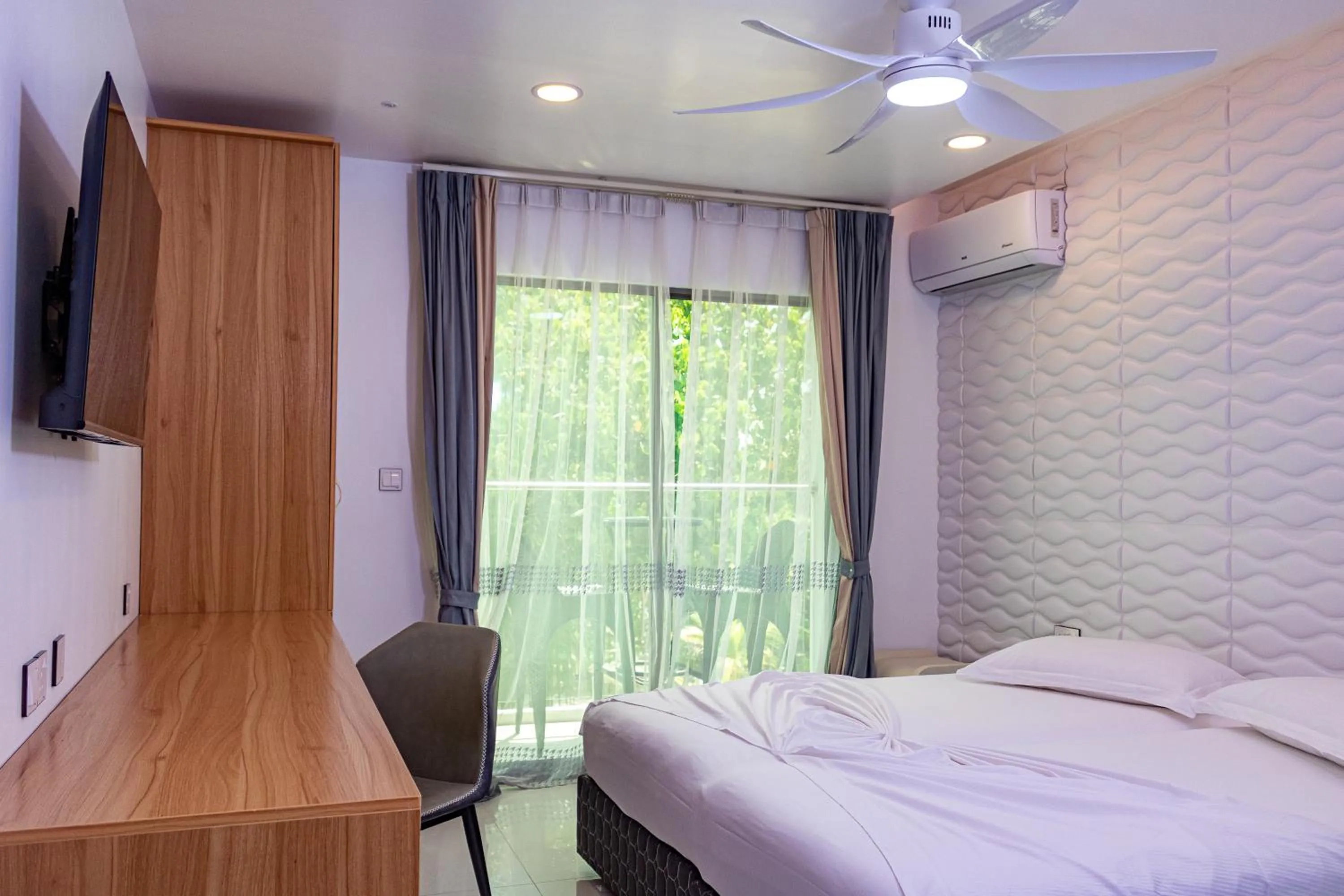 Bed in Wow Inn Keyodhoo