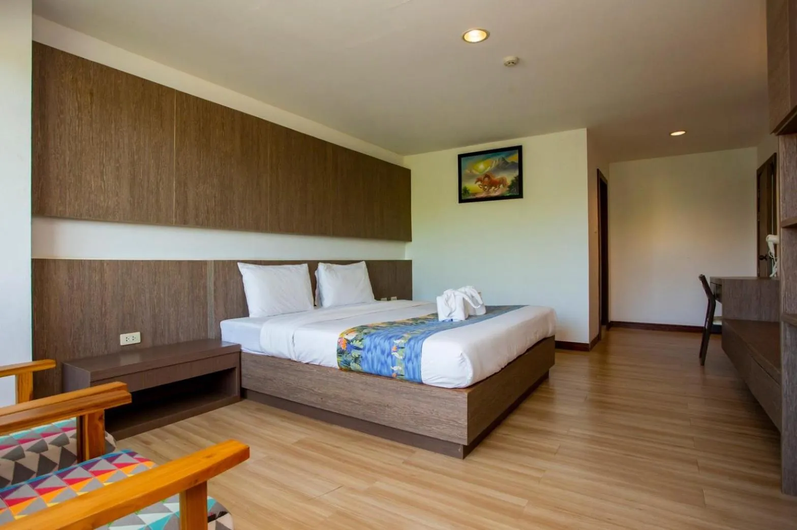 Bedroom in Sea Paradise Hotel Sattahip