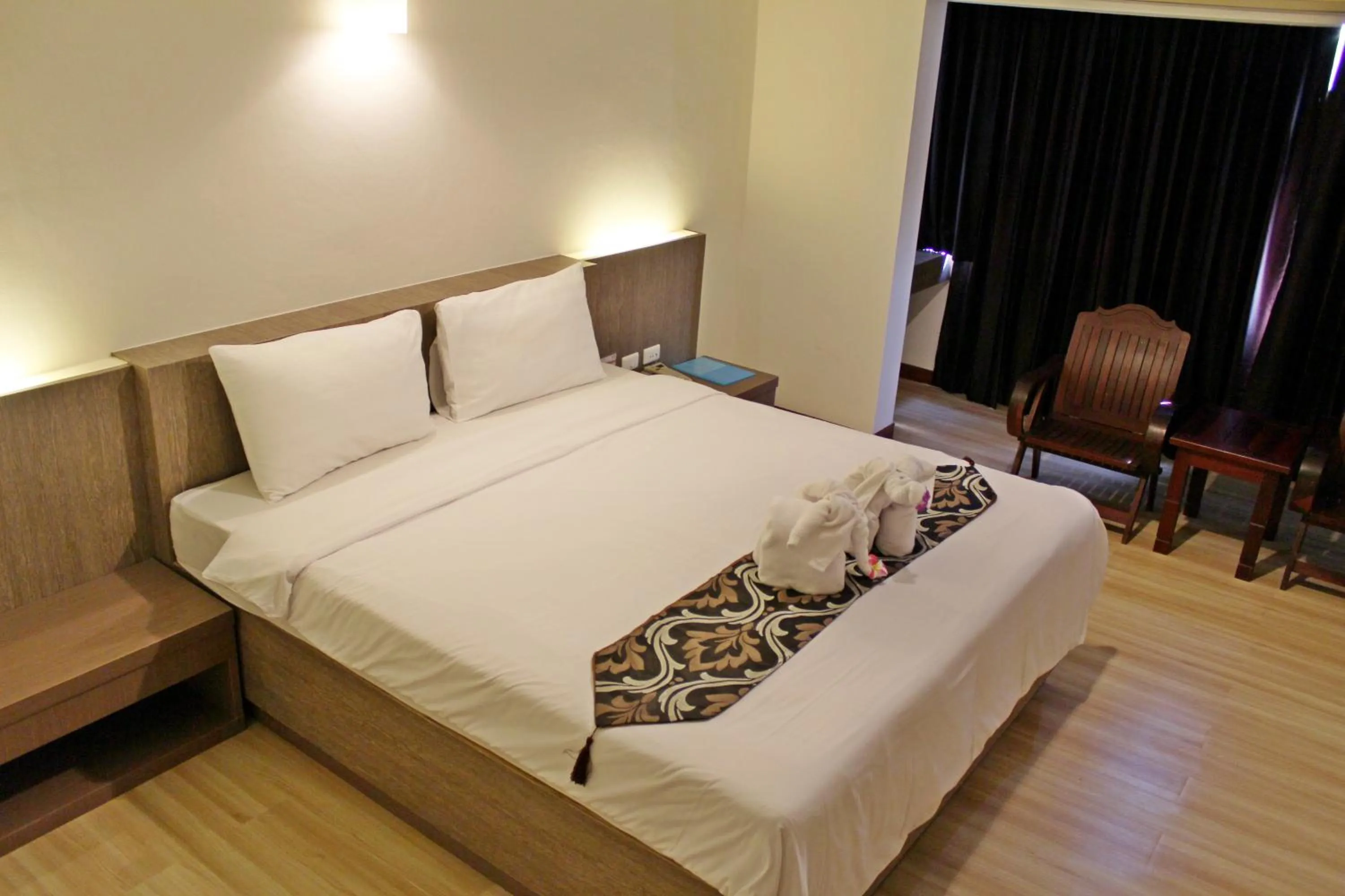 Bedroom in Sea Paradise Hotel Sattahip