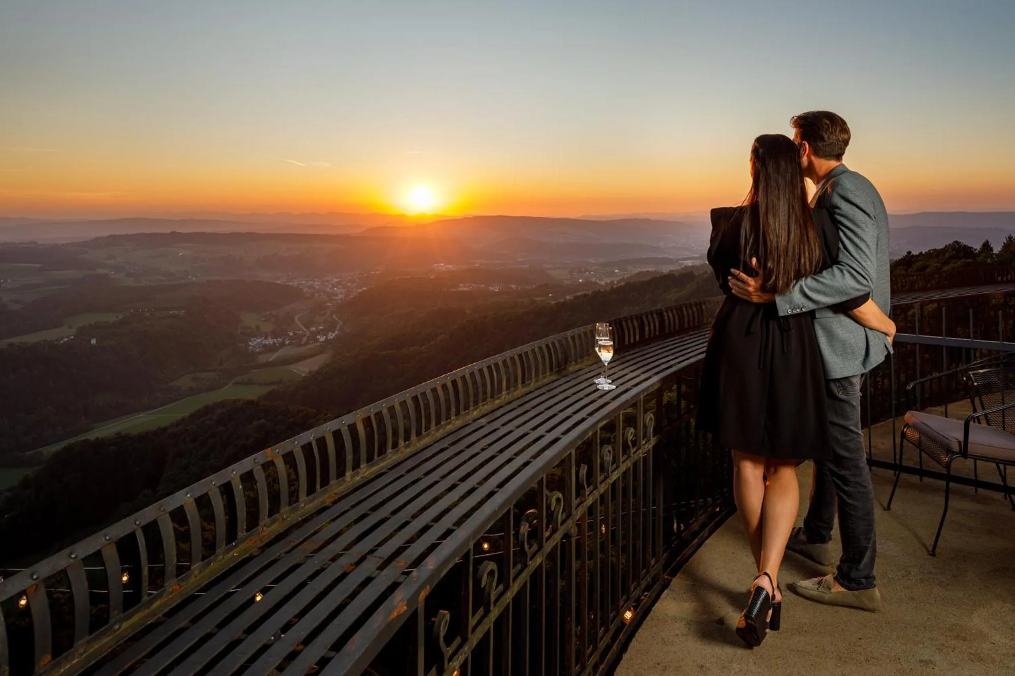 Natural landscape in Hotel UTO KULM car-free hideaway in Zurich
