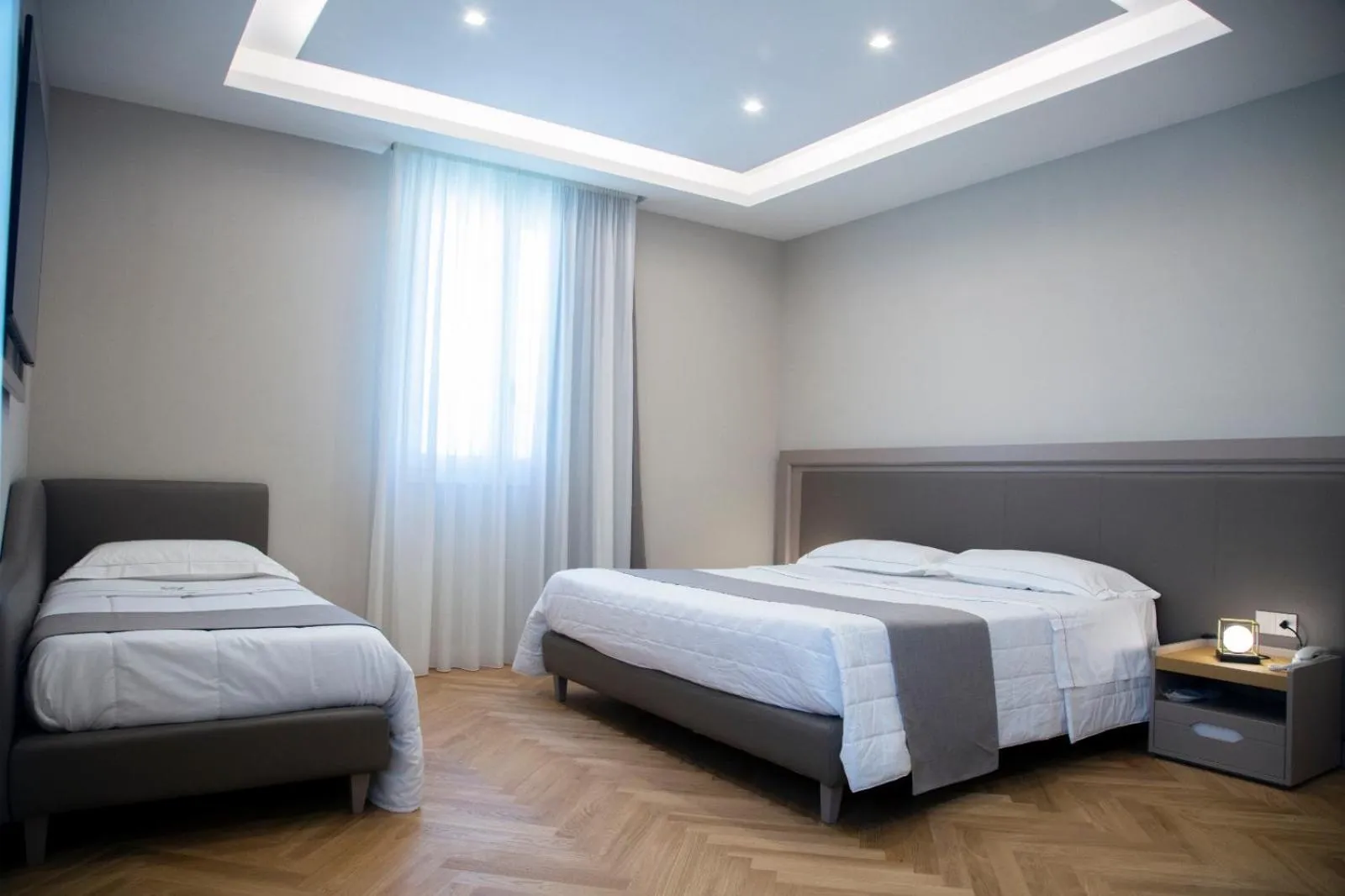 Bed in Hotel Ristorante Aeclanum