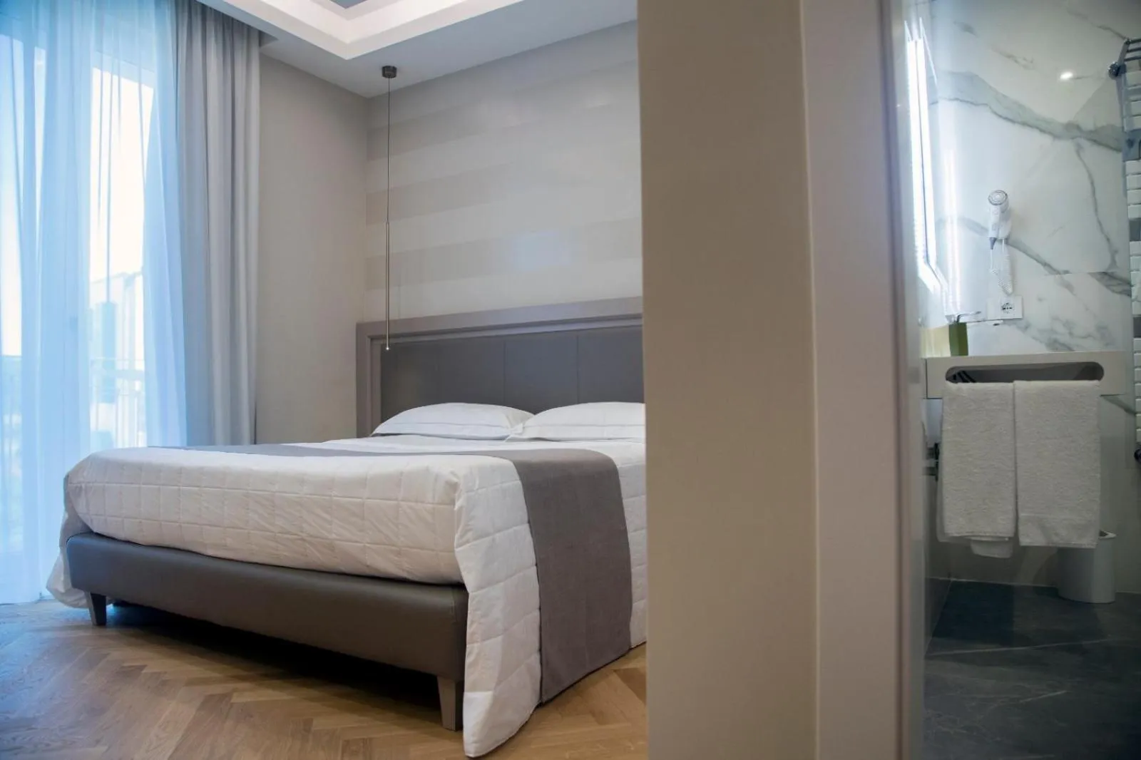 Bed in Hotel Ristorante Aeclanum