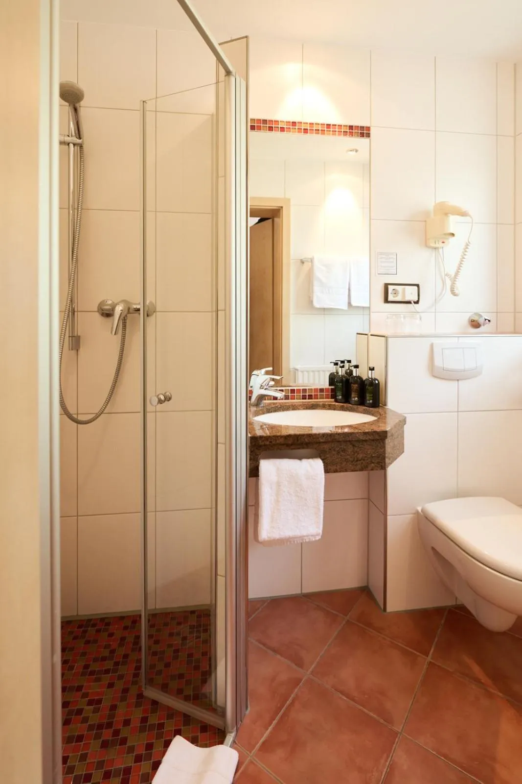 Bathroom in Hotel SCHNEIDER