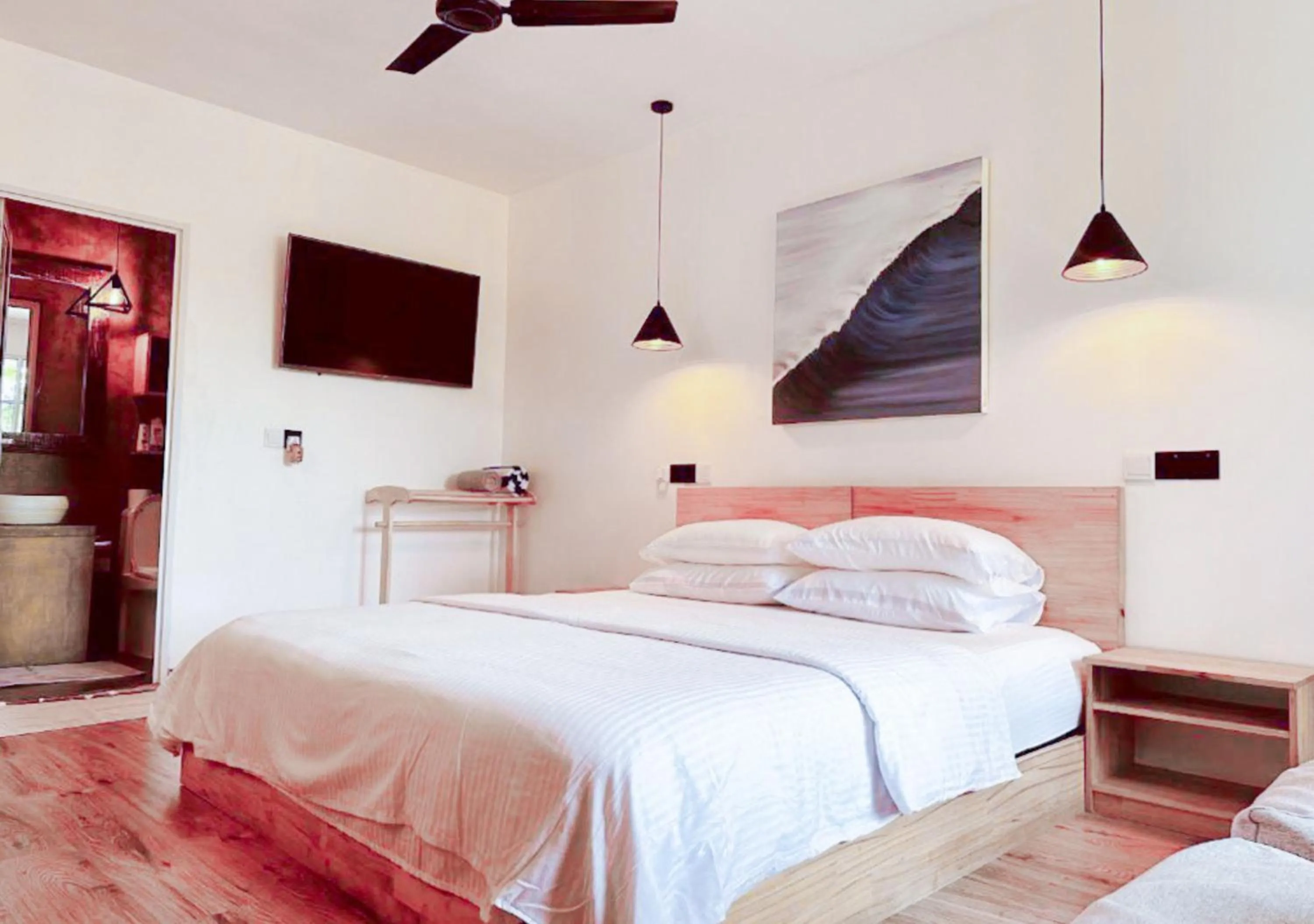 Bedroom, Bed in Odi Kamadhoo