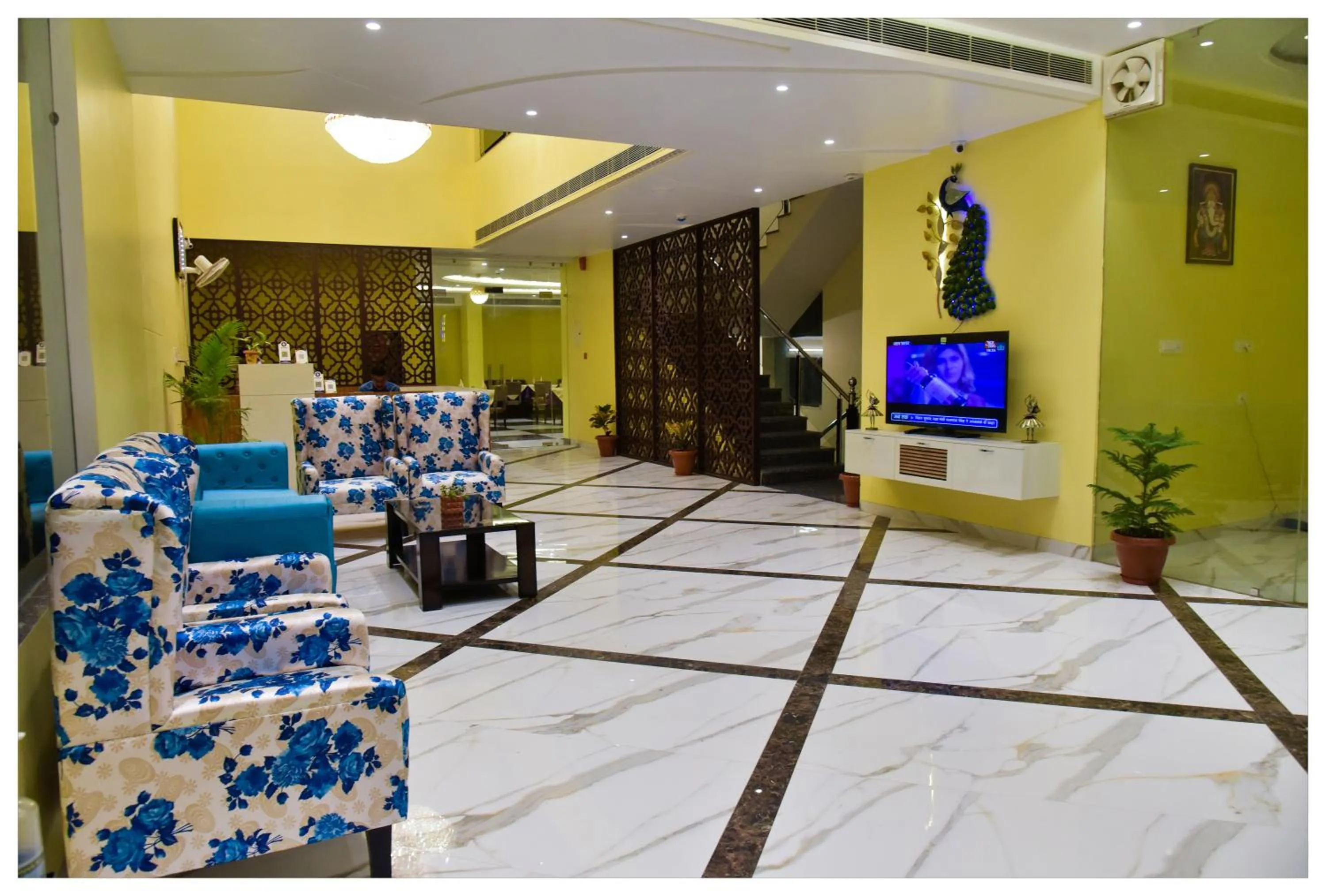 Seating area in Hotel Siddharsh Heritage