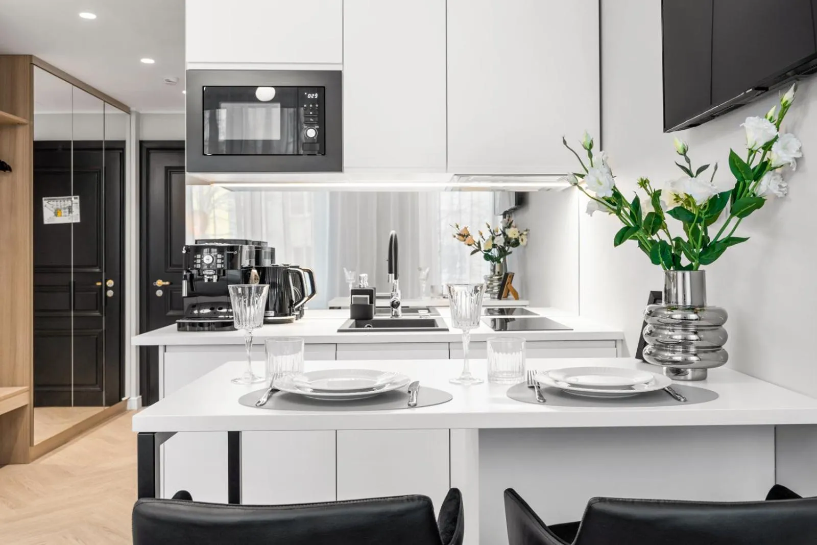 Kitchen or kitchenette in Bob W Tallinn City Centre - Ambassador