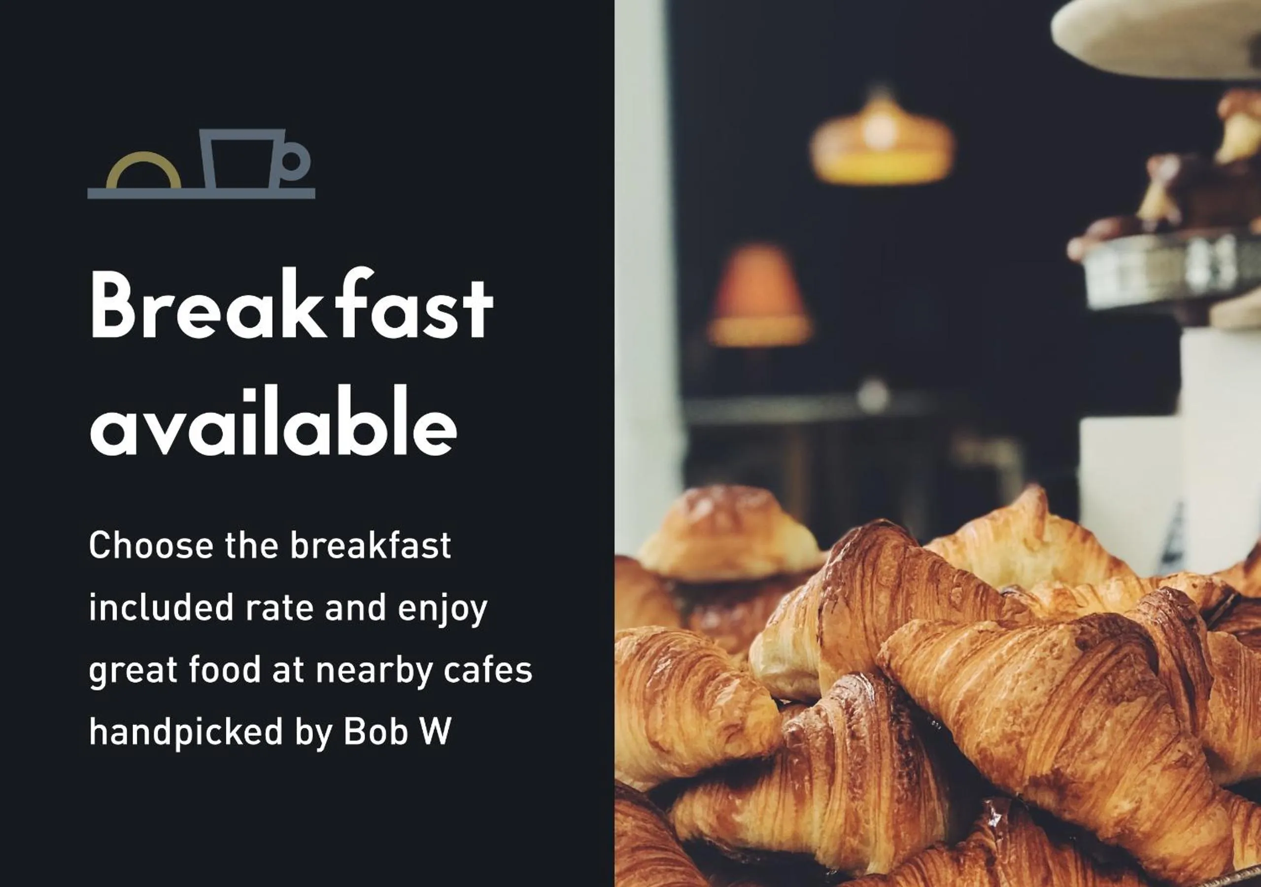 Text overlay in Bob W Tallinn City Centre - Ambassador