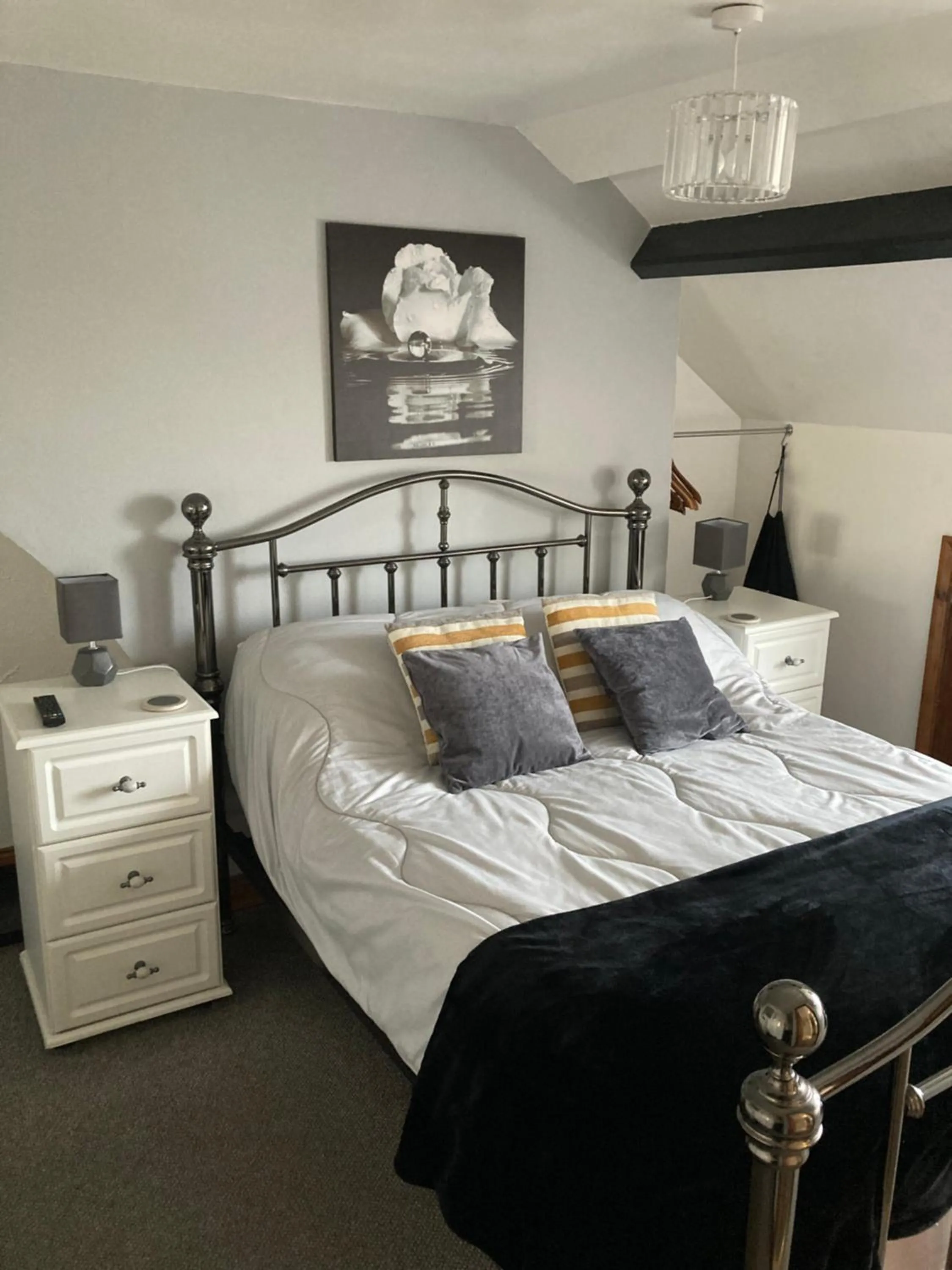 Bed in Ellies Guest House