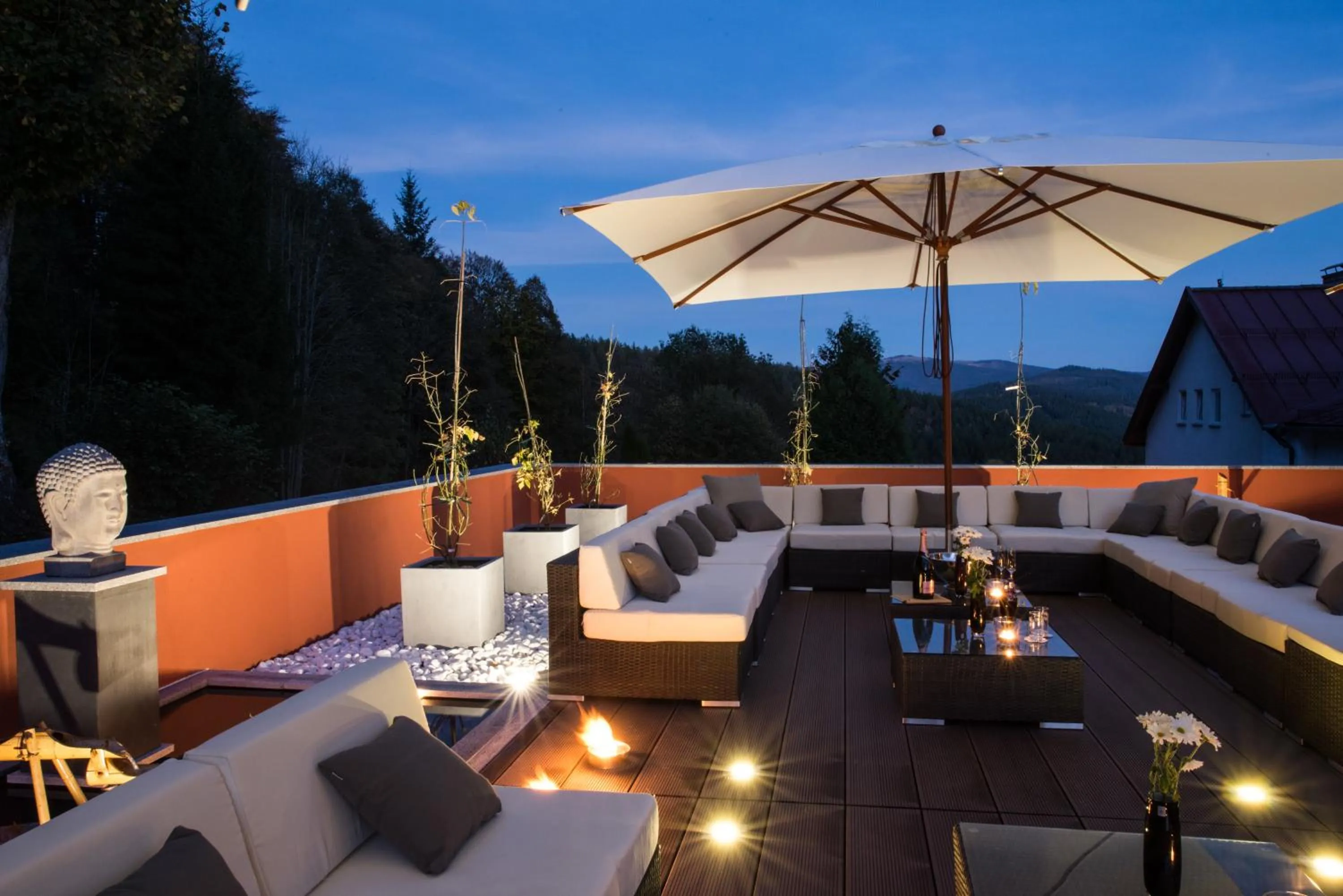 Balcony/Terrace in Hotel Bavaria