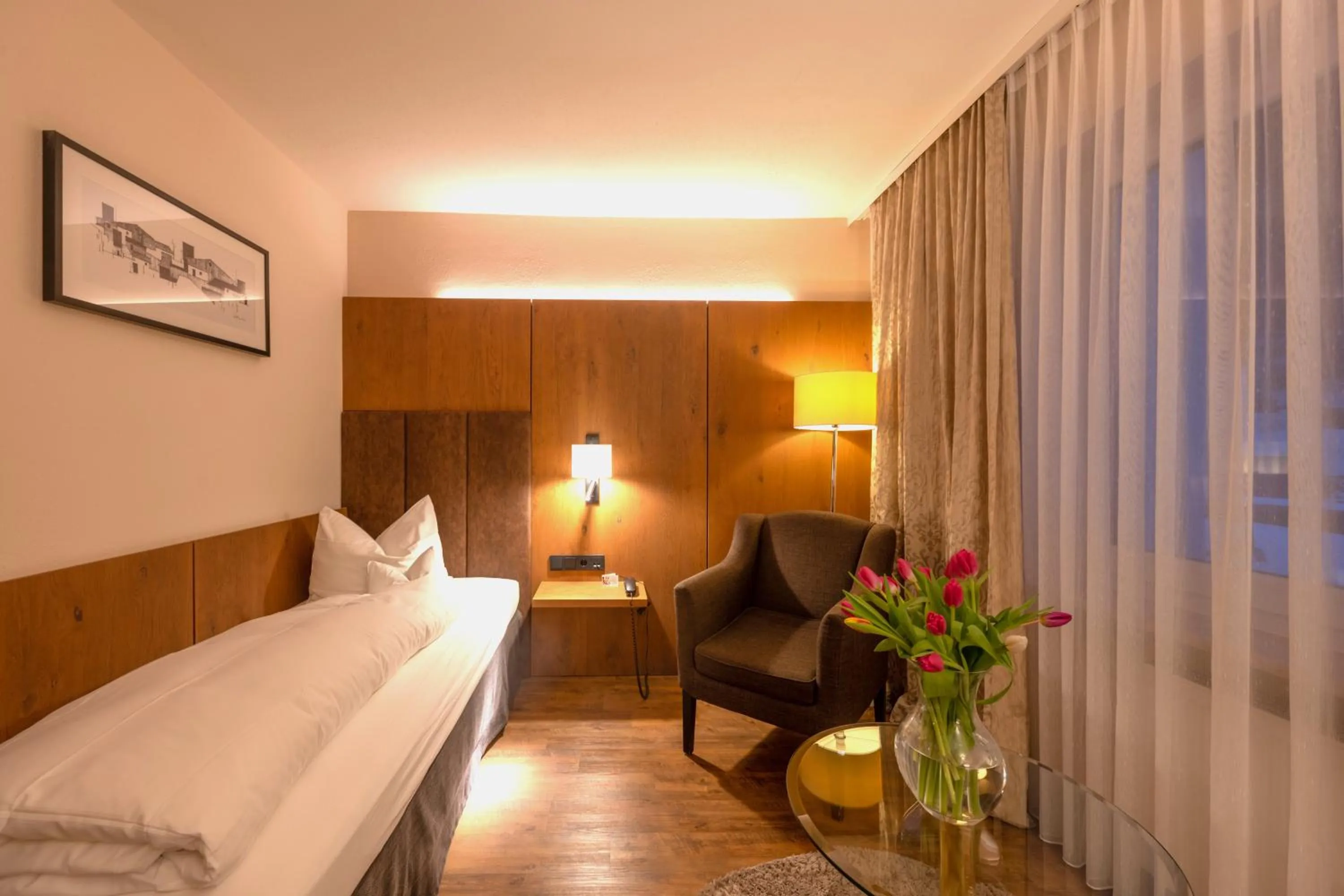 Bed in Hotel Bavaria