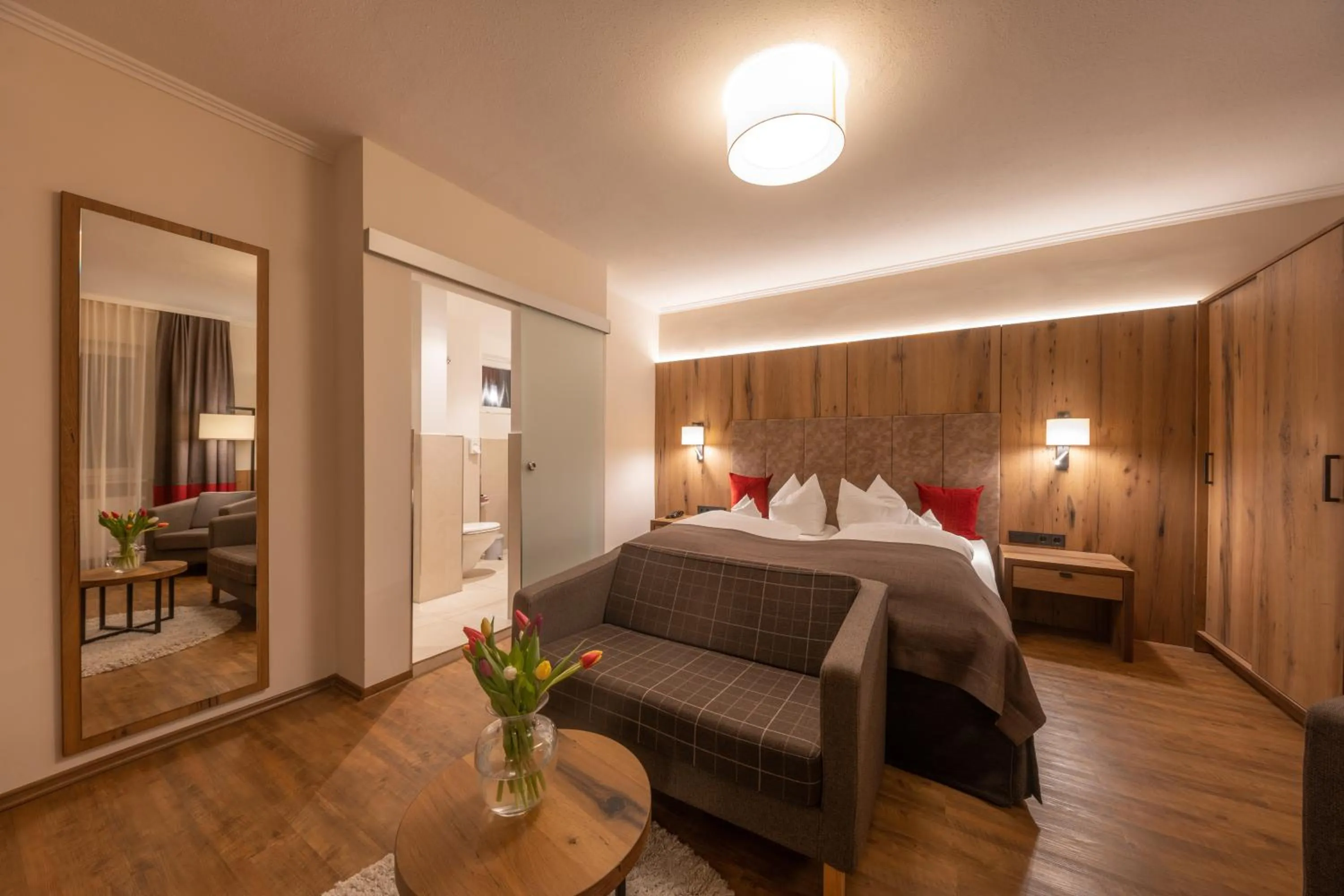 Bed in Hotel Bavaria