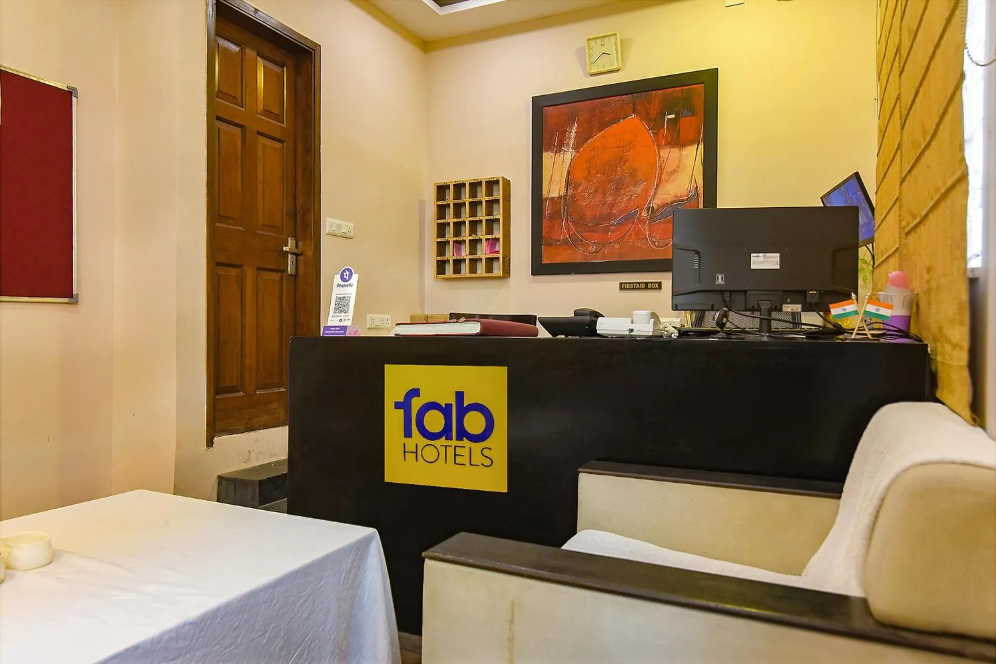 Lobby or reception in FabHotel All In One Saltlake - Opp BJ Market Complex