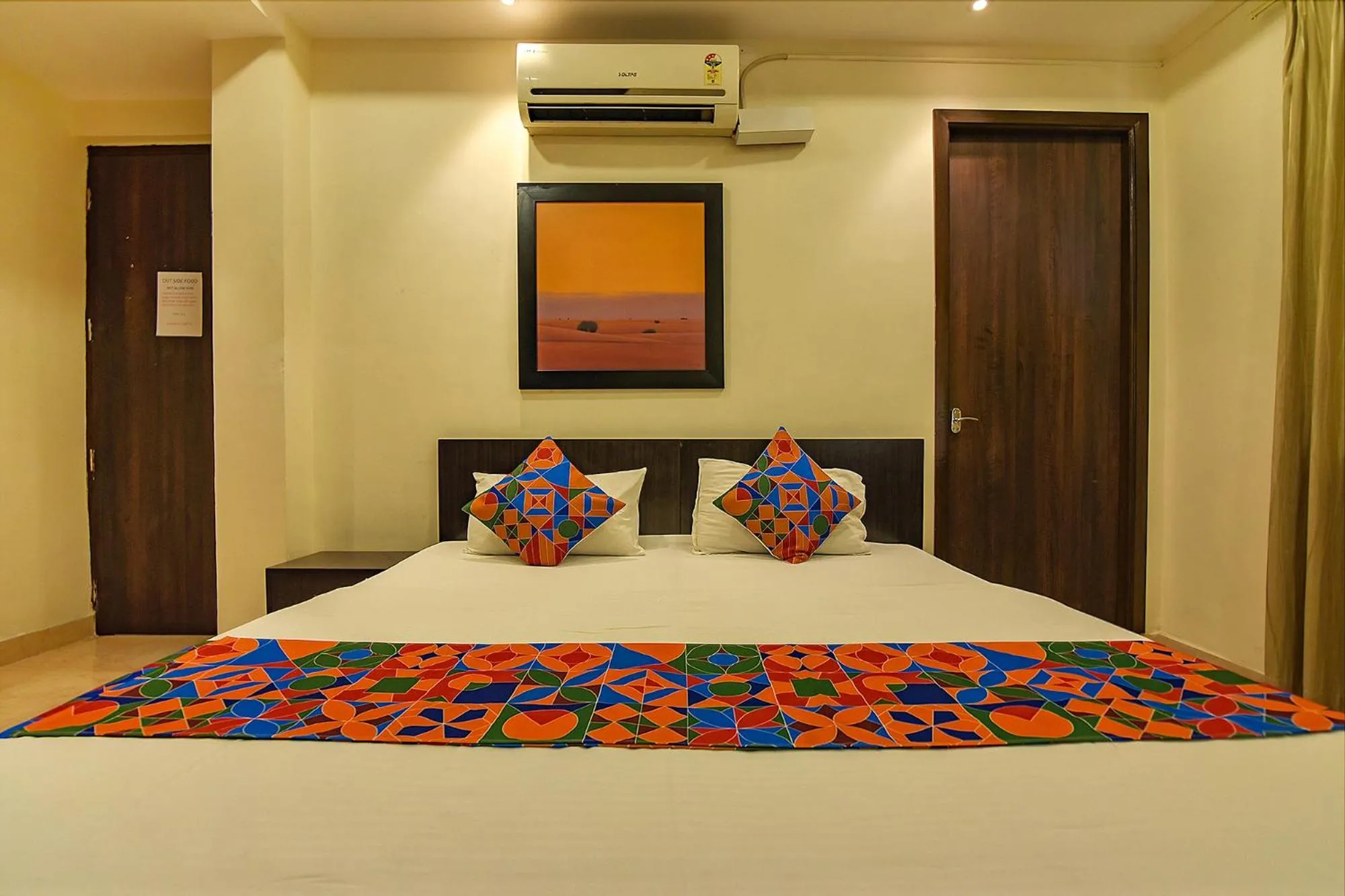 Bedroom, Bed in FabHotel All In One Saltlake - Opp BJ Market Complex