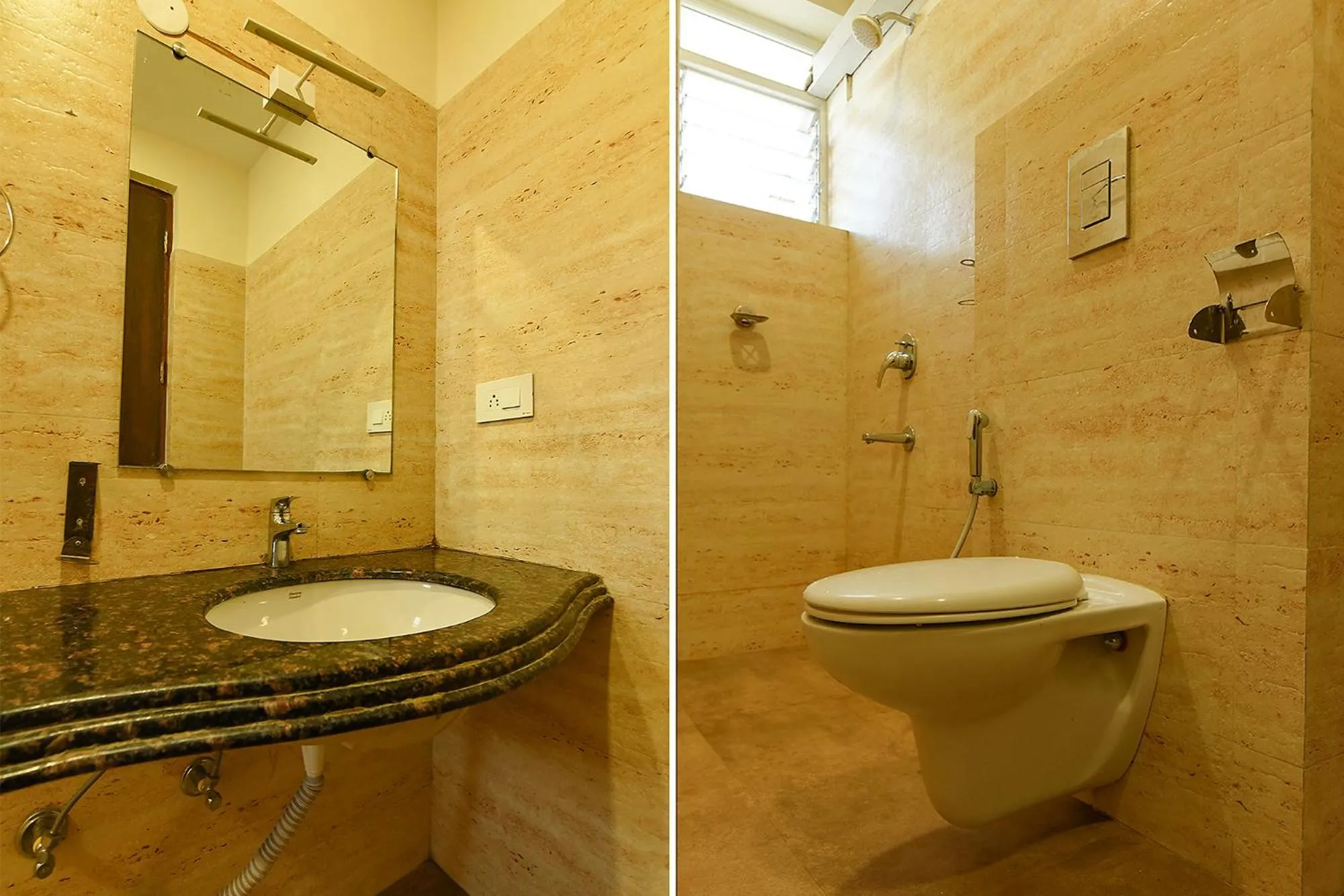 Bathroom in FabHotel All In One Saltlake - Opp BJ Market Complex