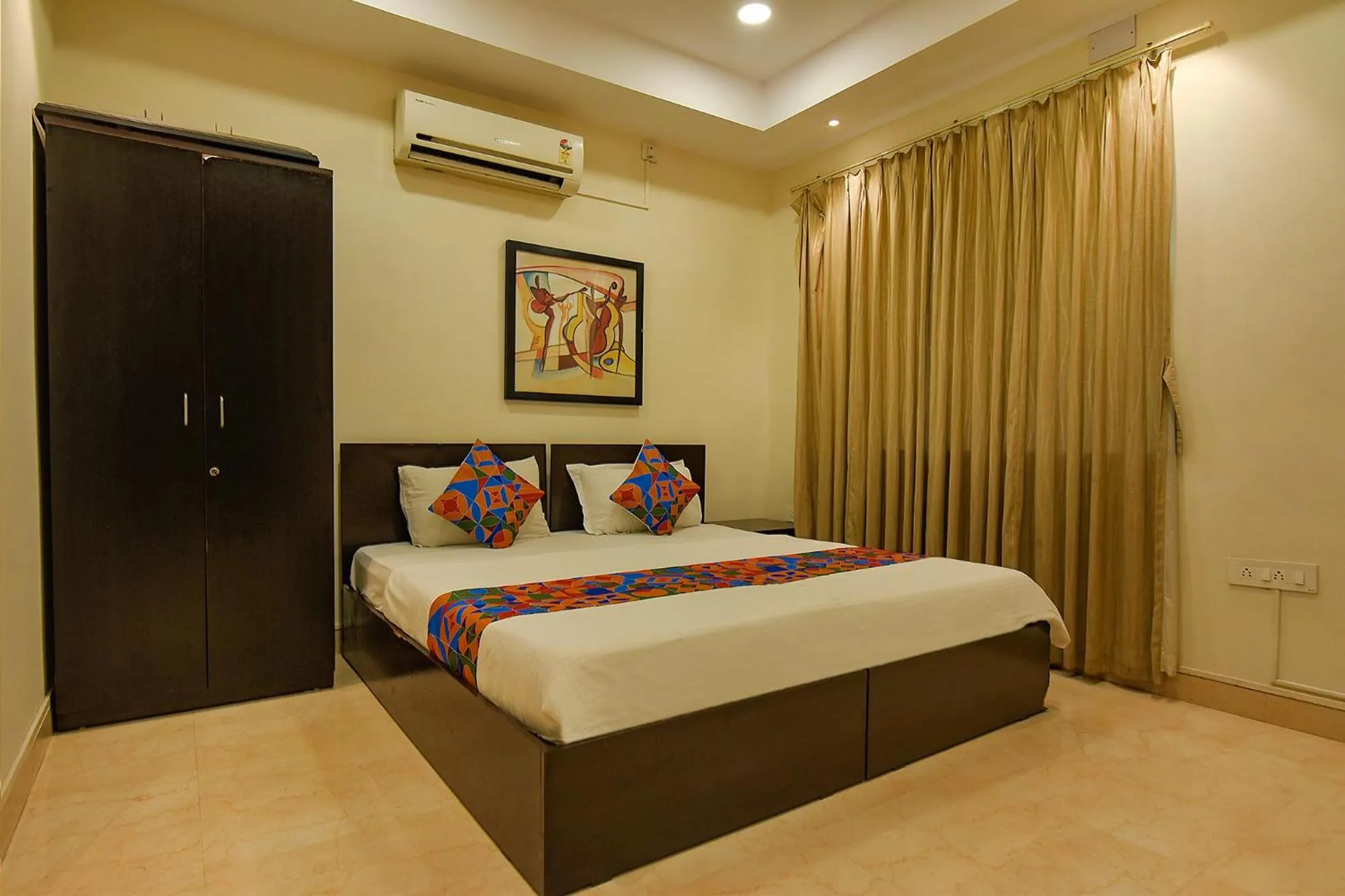 Bed in FabHotel All In One Saltlake - Opp BJ Market Complex