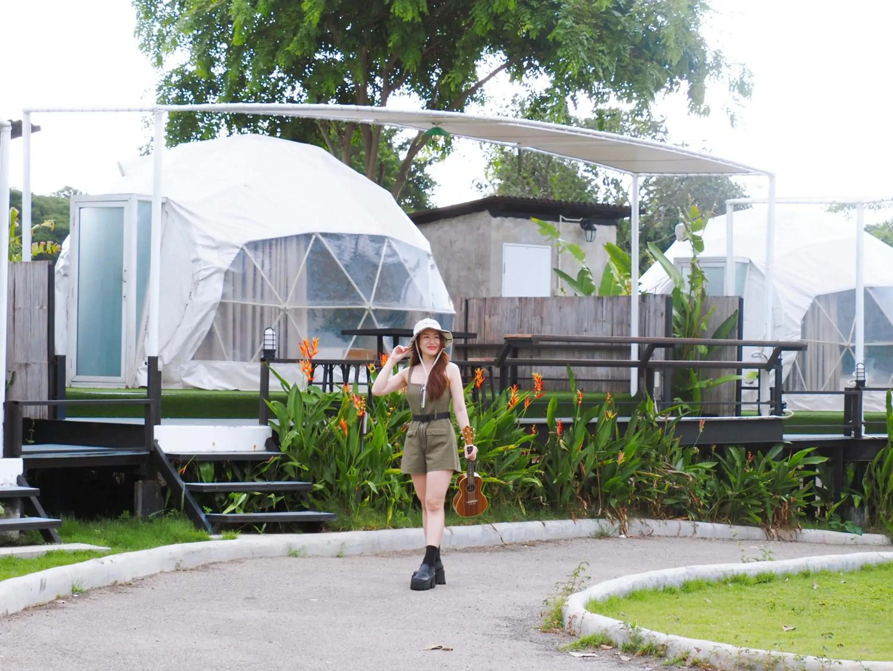 Deluxe Dome in ไร่บำรุงผล Raibumrungphol Deluxe Dome in ไร่บำรุงผล Raibumrungphol