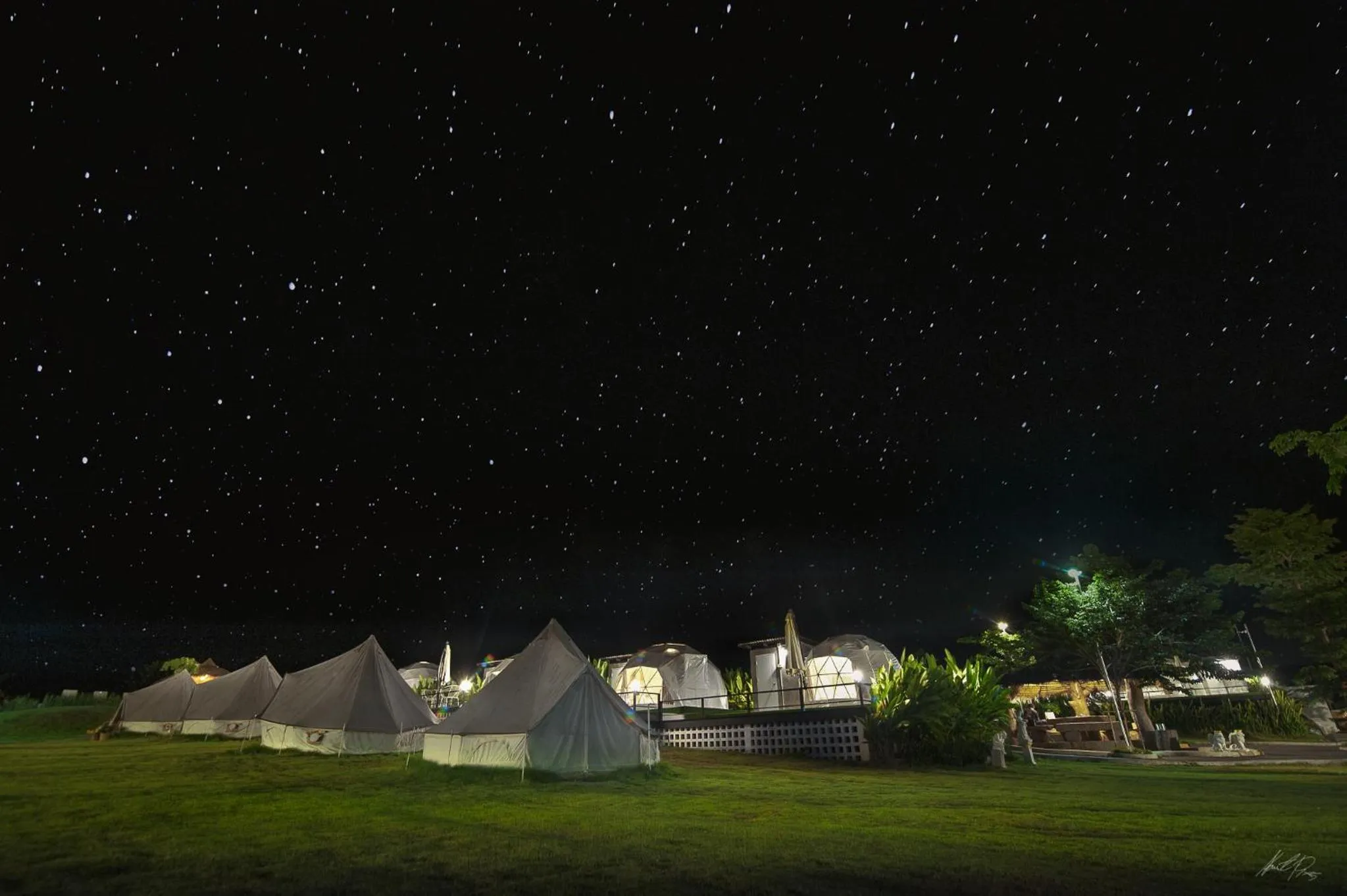 Inner courtyard view in ไร่บำรุงผล Raibumrungphol