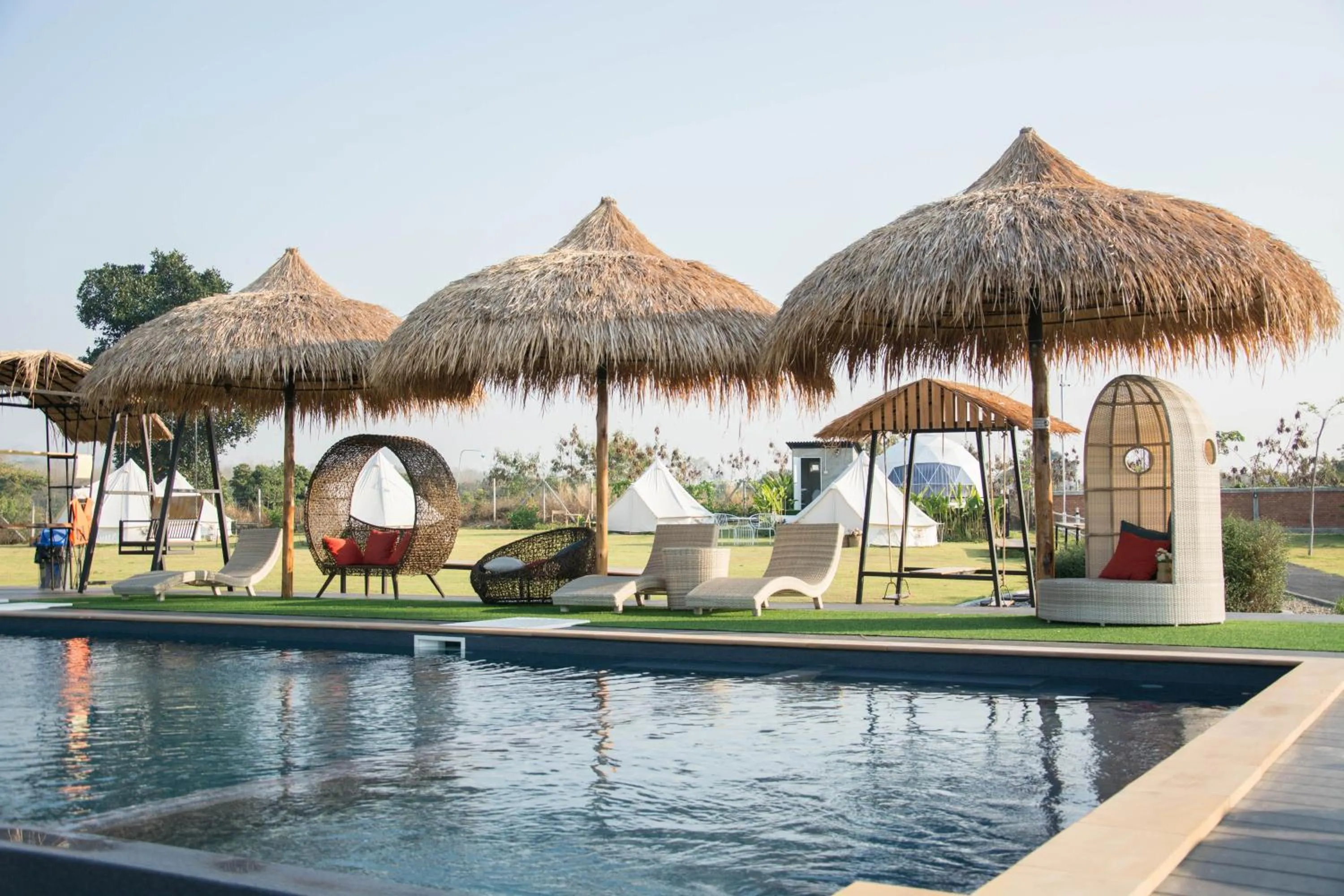 Swimming pool in ไร่บำรุงผล Raibumrungphol