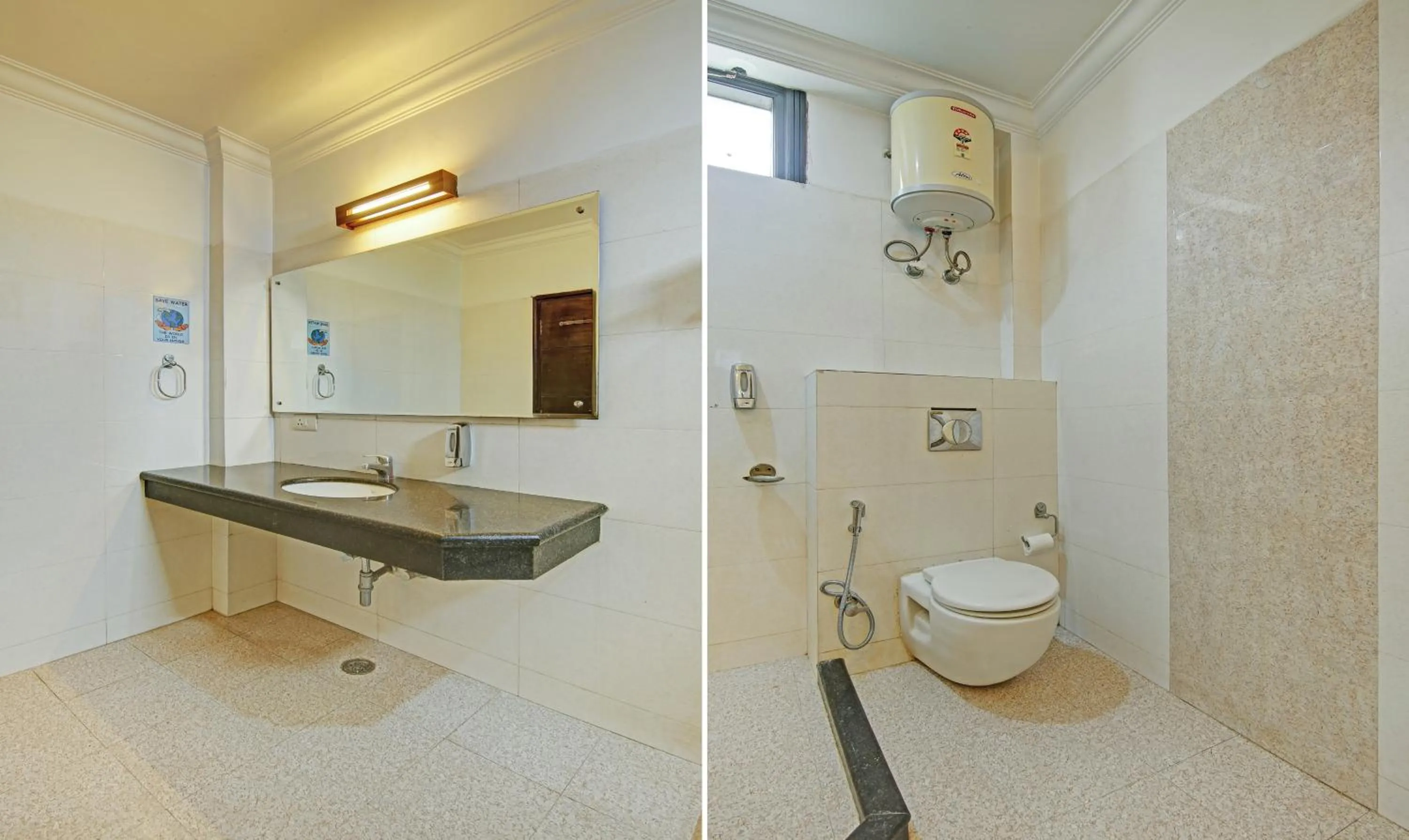 Toilet in Blue Moon Residency Hotel & Restaurant