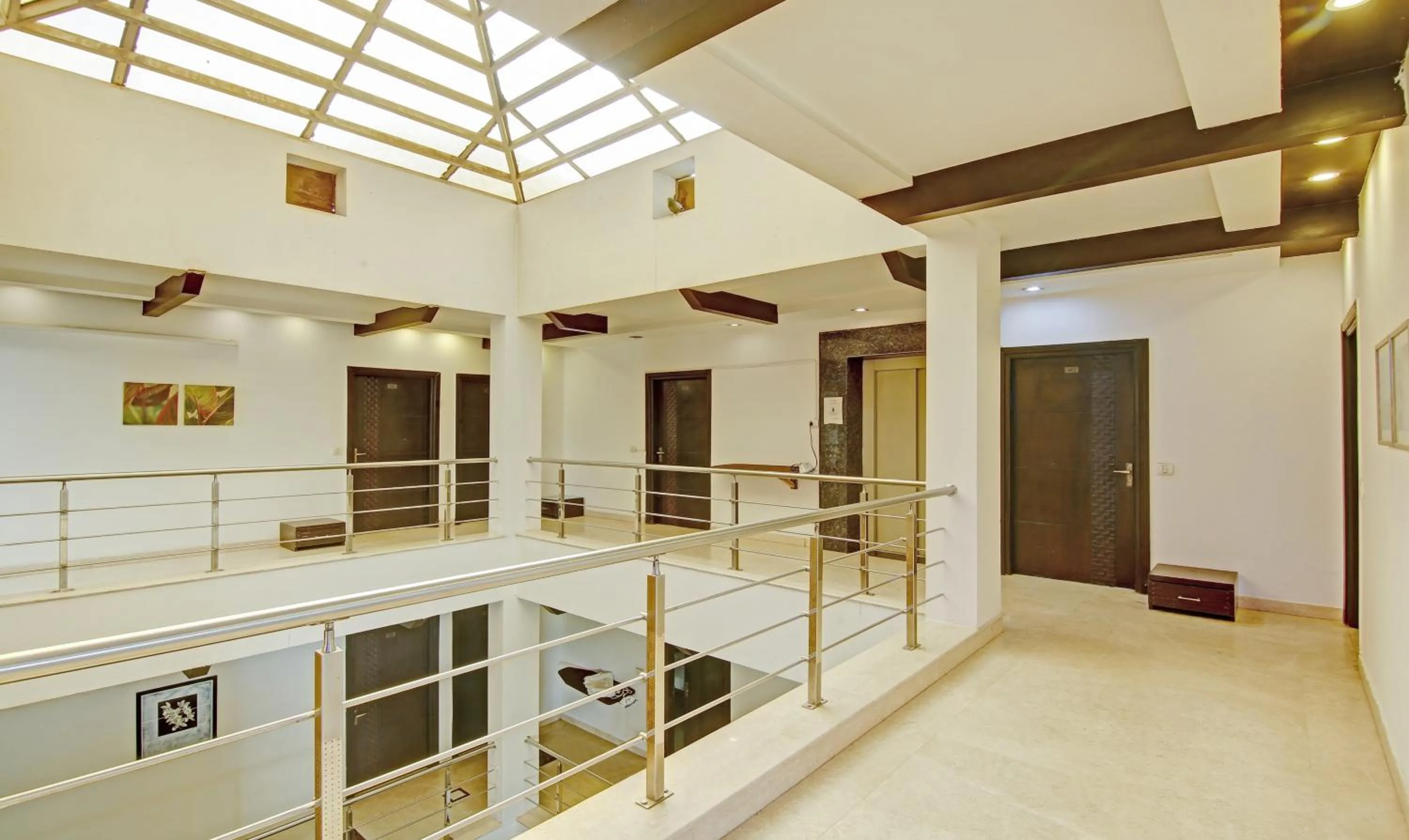 Property building in Blue Moon Residency Hotel & Restaurant