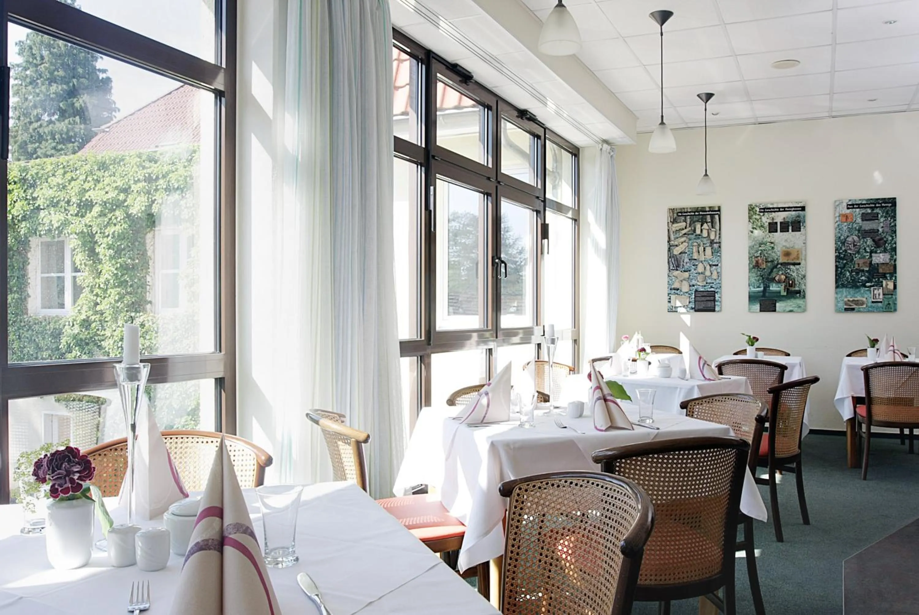 Food and drinks in Hotel Haus Chorin