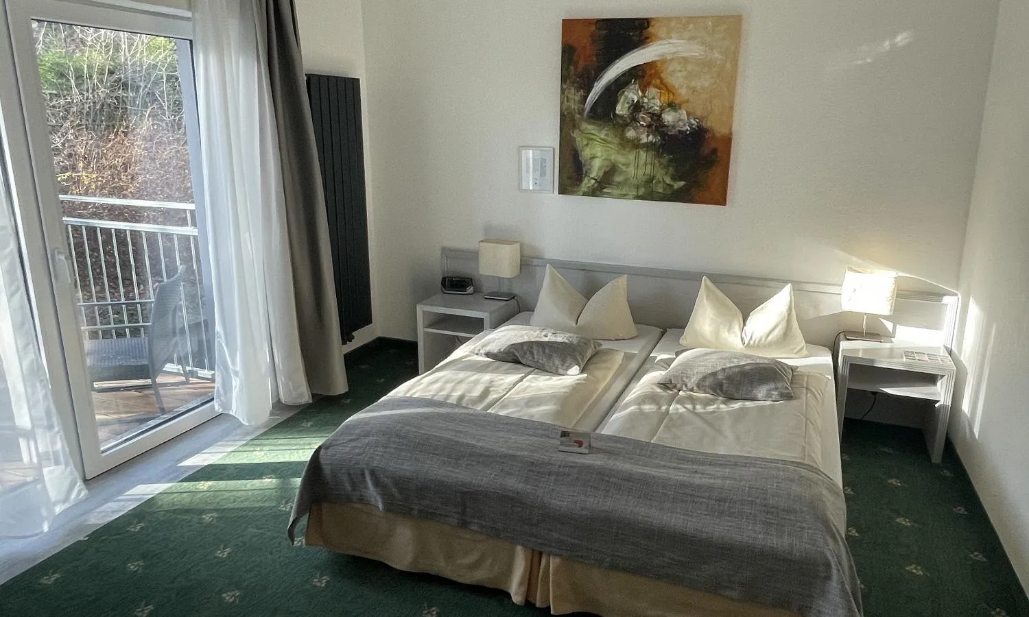 Photo of the whole room, Bed in Akzent Berghotel Rosstrappe