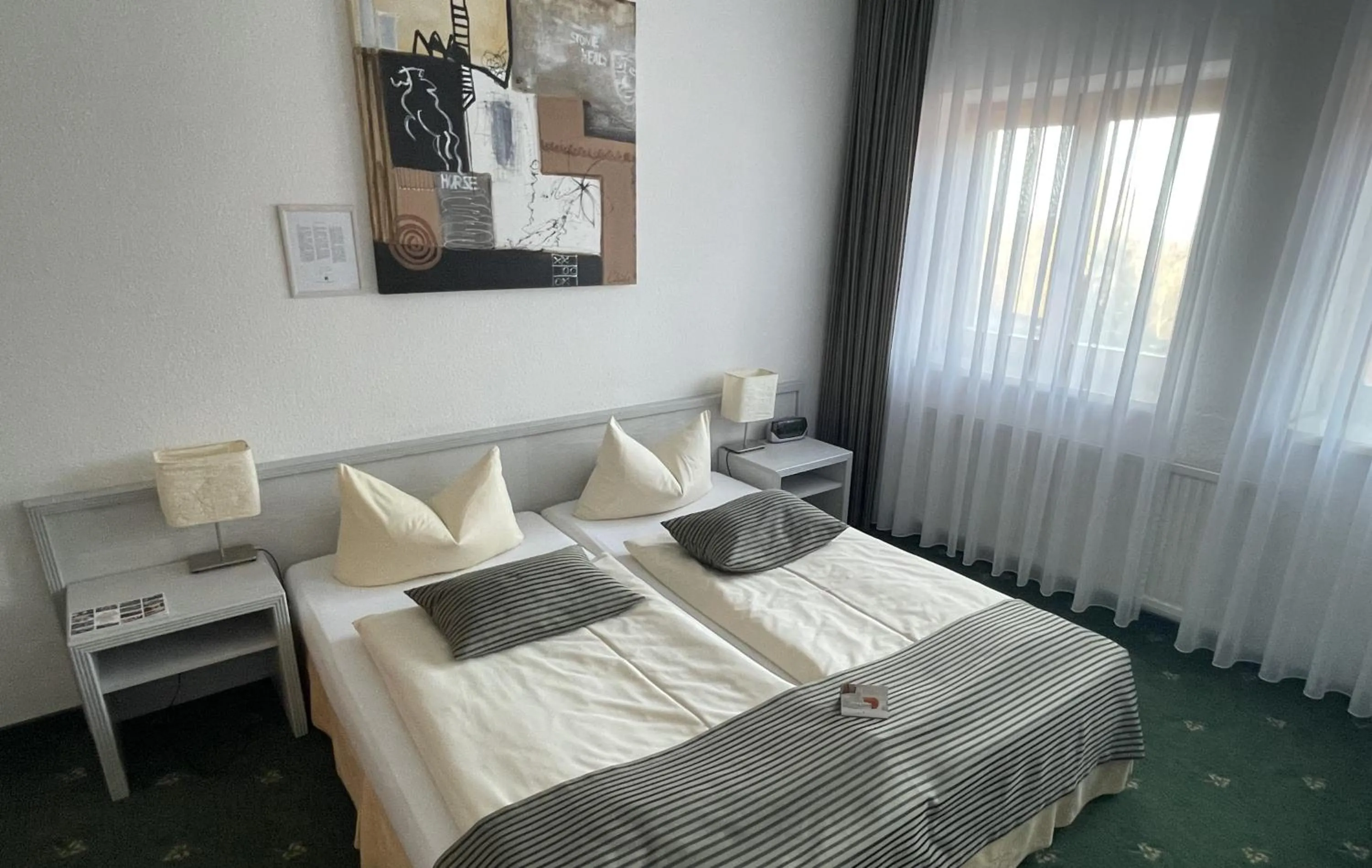 Photo of the whole room, Bed in Akzent Berghotel Rosstrappe
