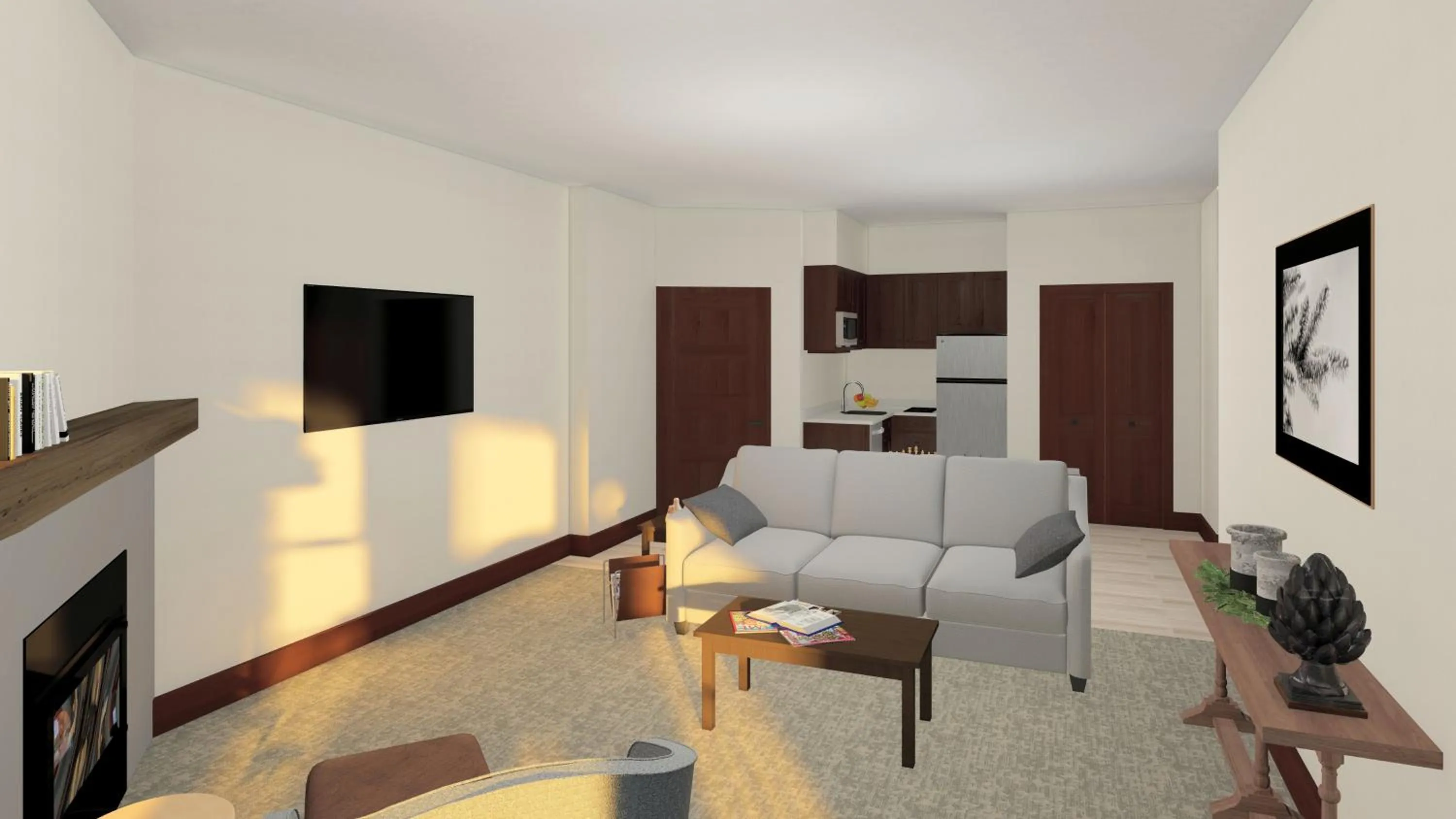 Living room in Corduroy Inn and Lodge, Trademark Collection by Wyndham