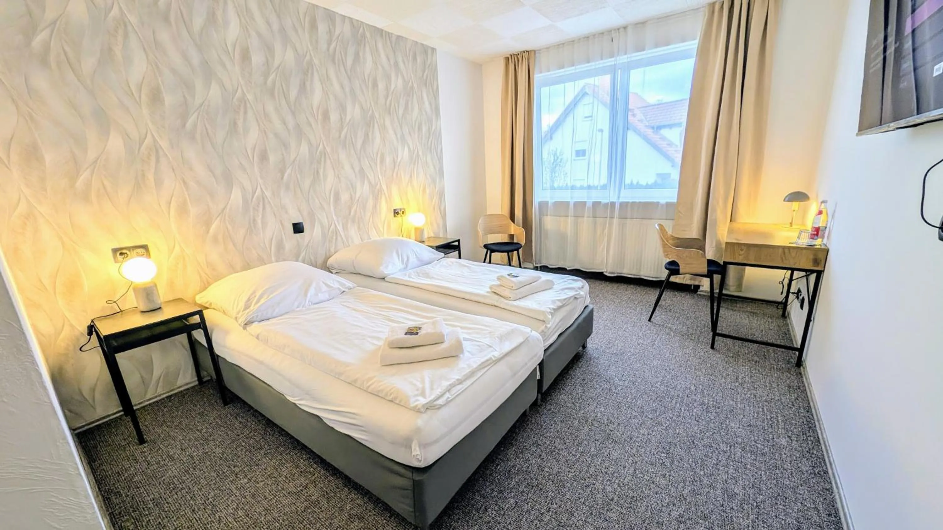 Bed in Hotel Panorama