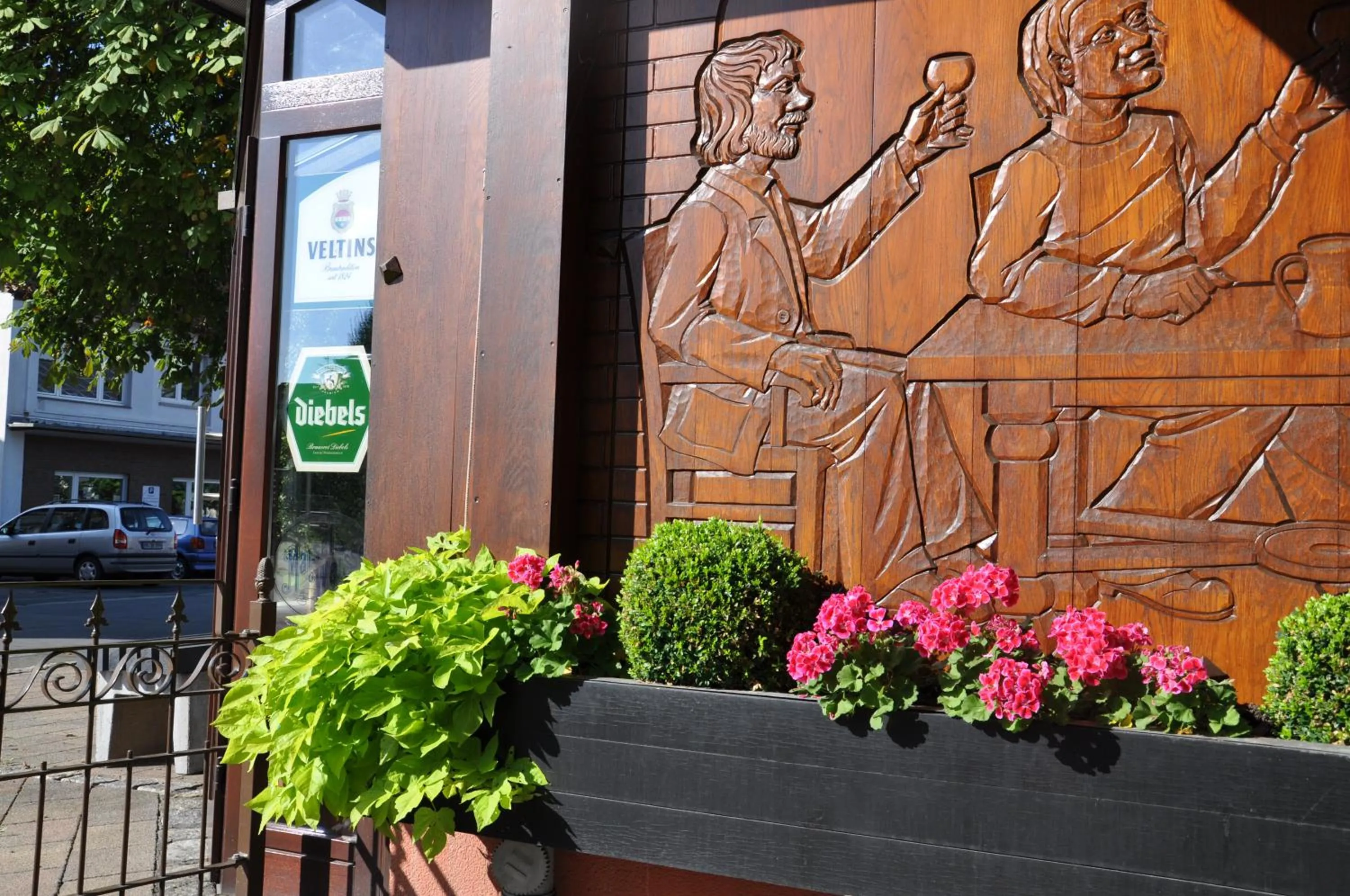 Facade/entrance in Hotel Victoria