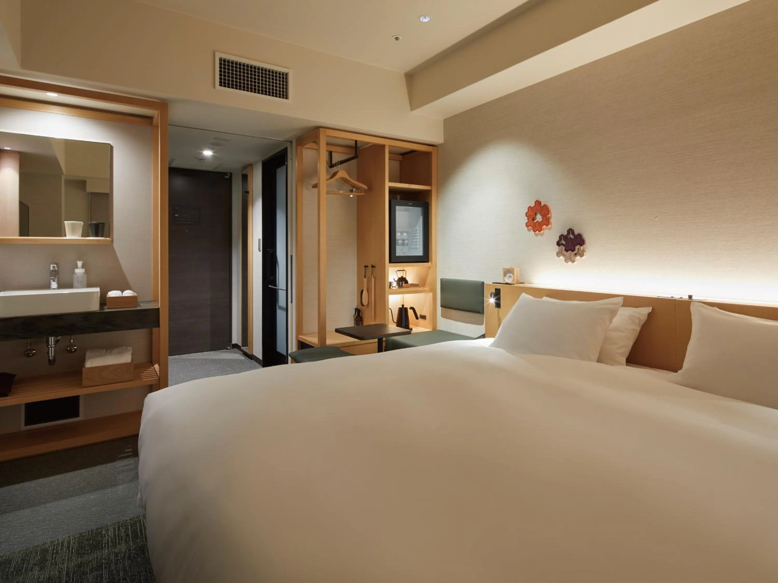 Bed in Agora Kyoto Karasuma