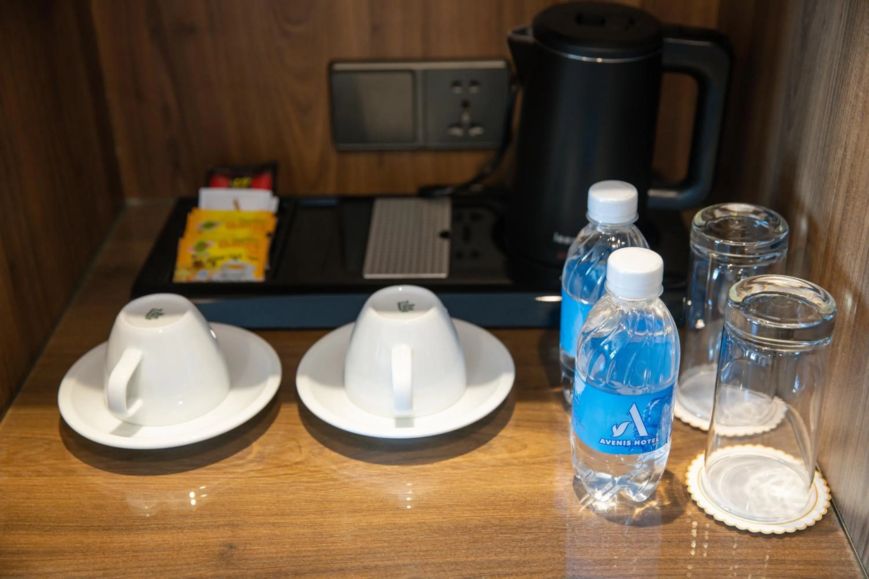 oven in Avenis Hotel