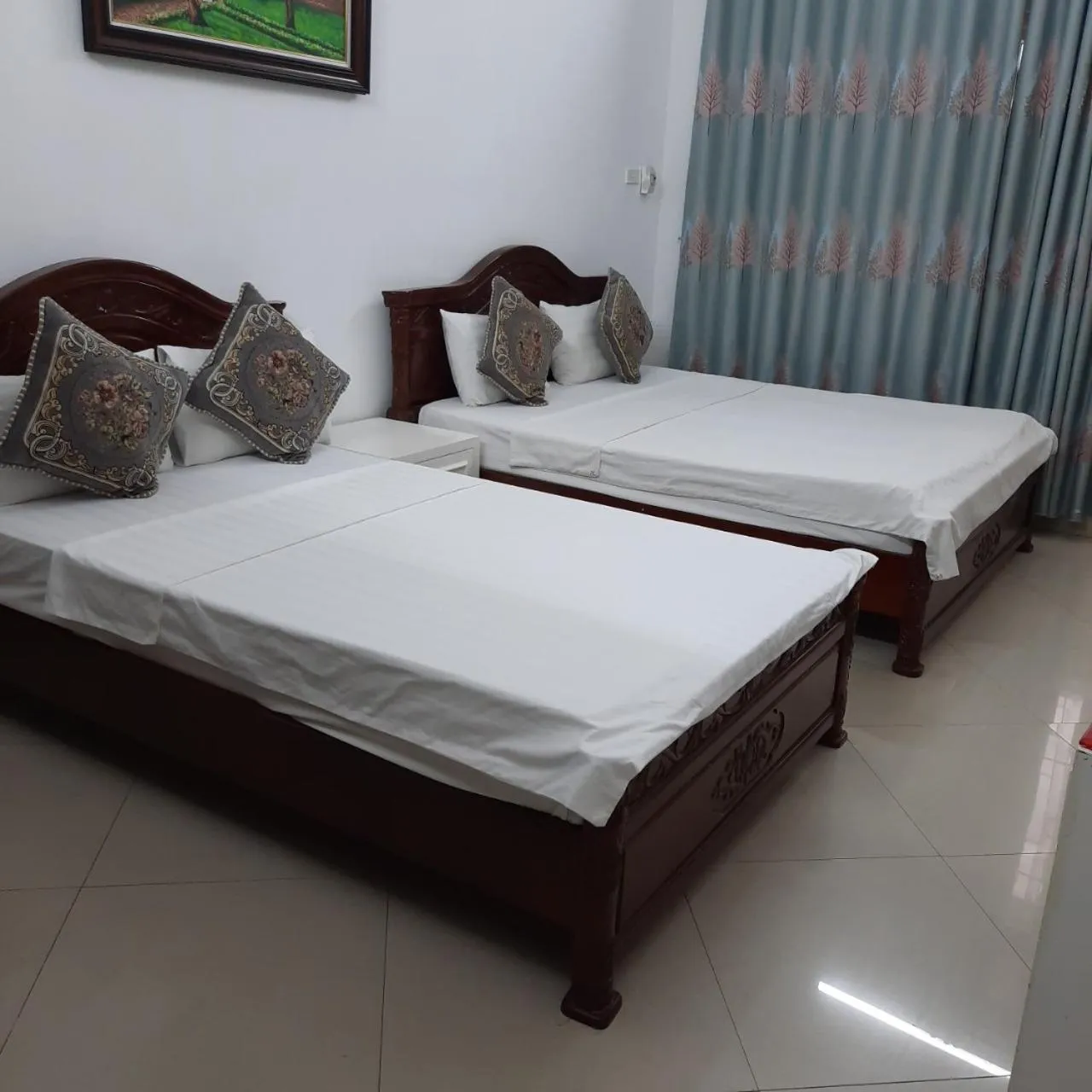 Bed in Hanoi Carina Hotel