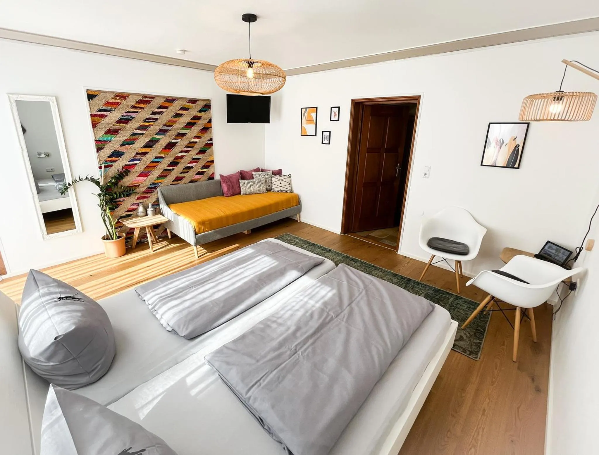 Bedroom in Hacienda Rooms