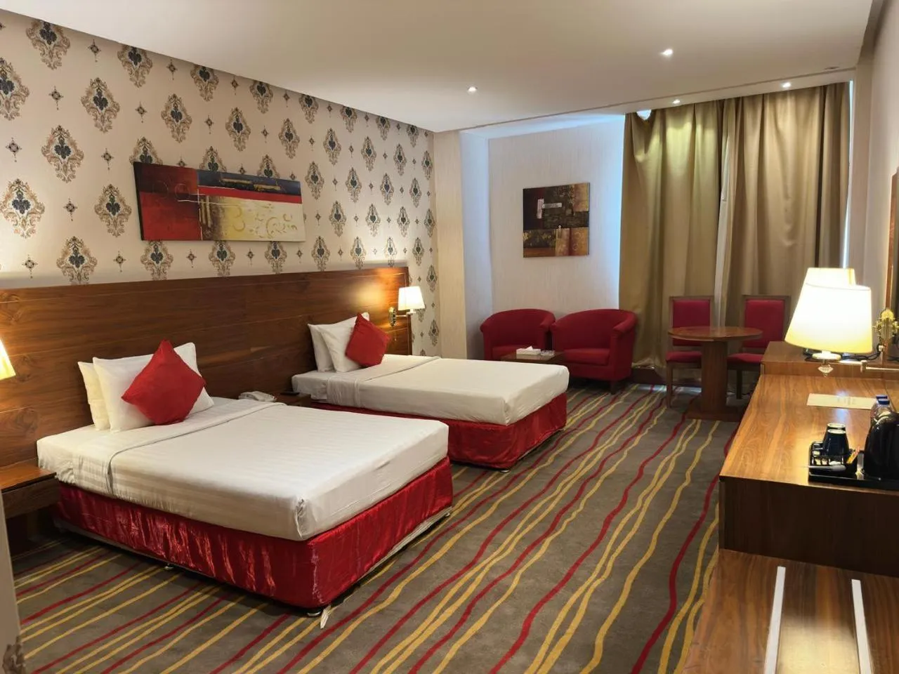 Bedroom, Bed in Al Khaleej Palace Deira Hotel