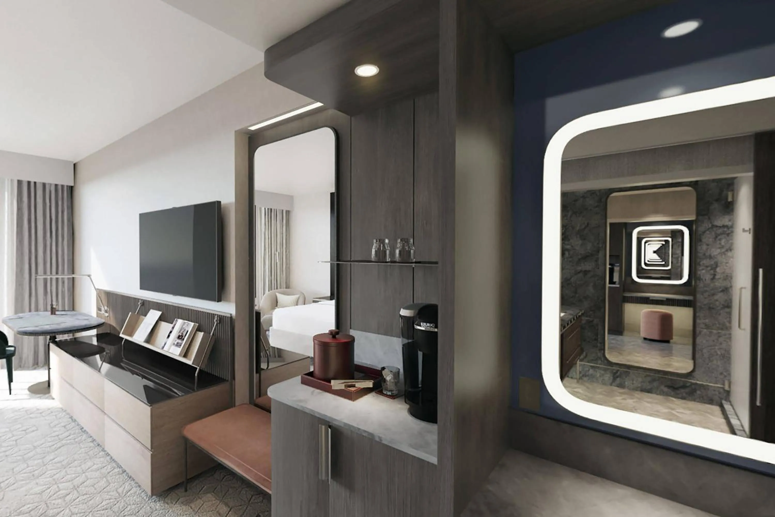 Photo of the whole room in JW Marriott Charlotte