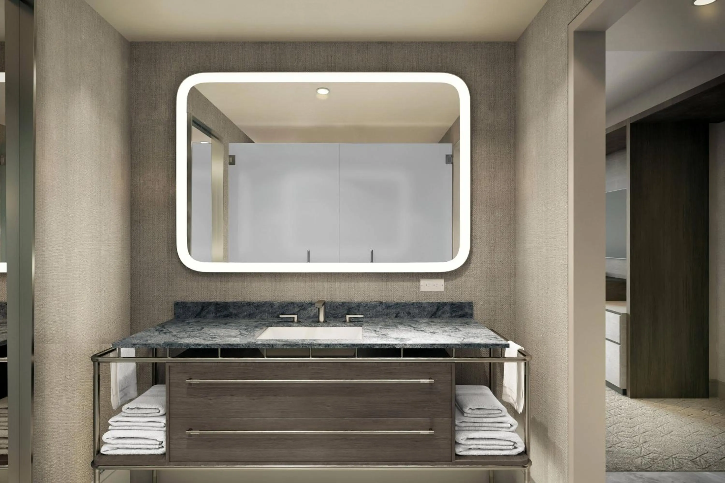 Photo of the whole room in JW Marriott Charlotte