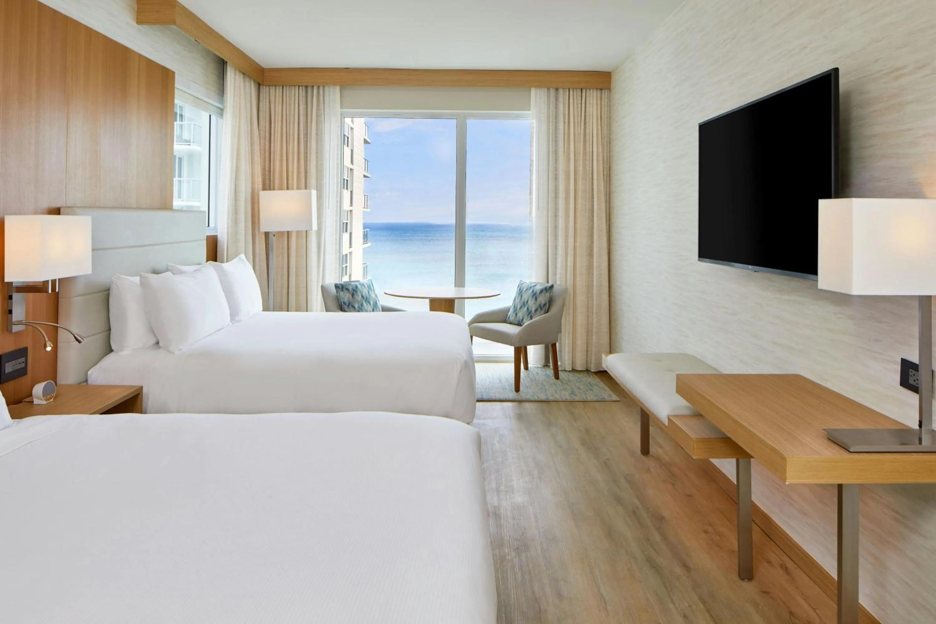 Photo of the whole room, Bed in AC Hotel by Marriott Fort Lauderdale Beach