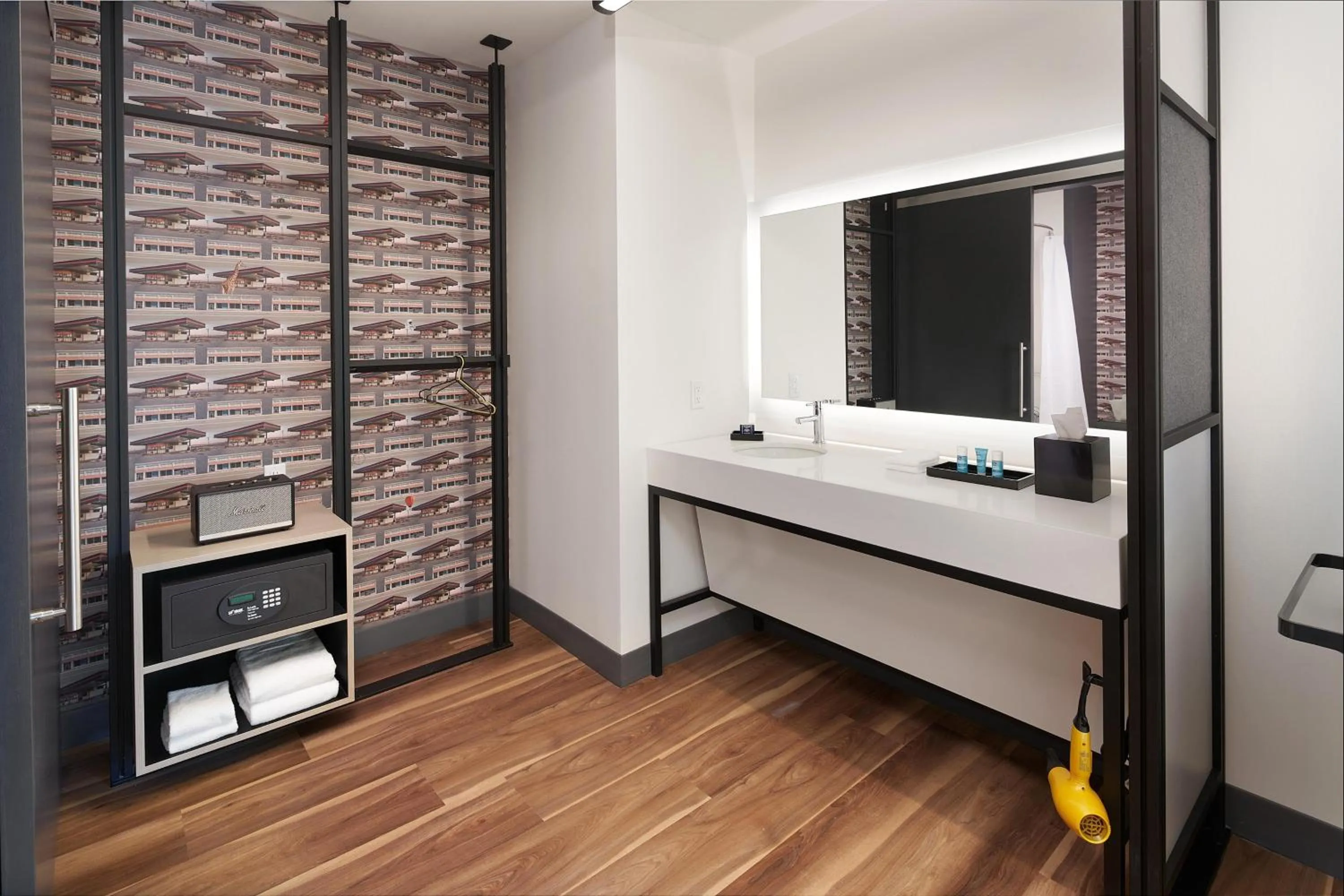 Bathroom in Aloft Orlando International Drive by Marriott