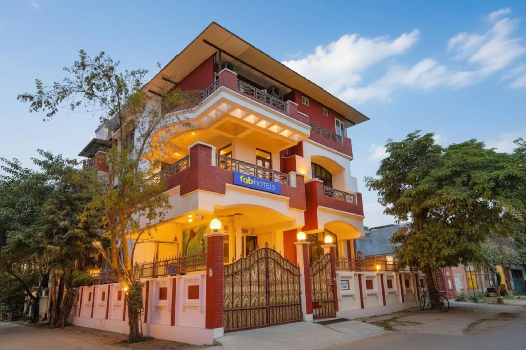 Property building in FabHotel Raka Inn